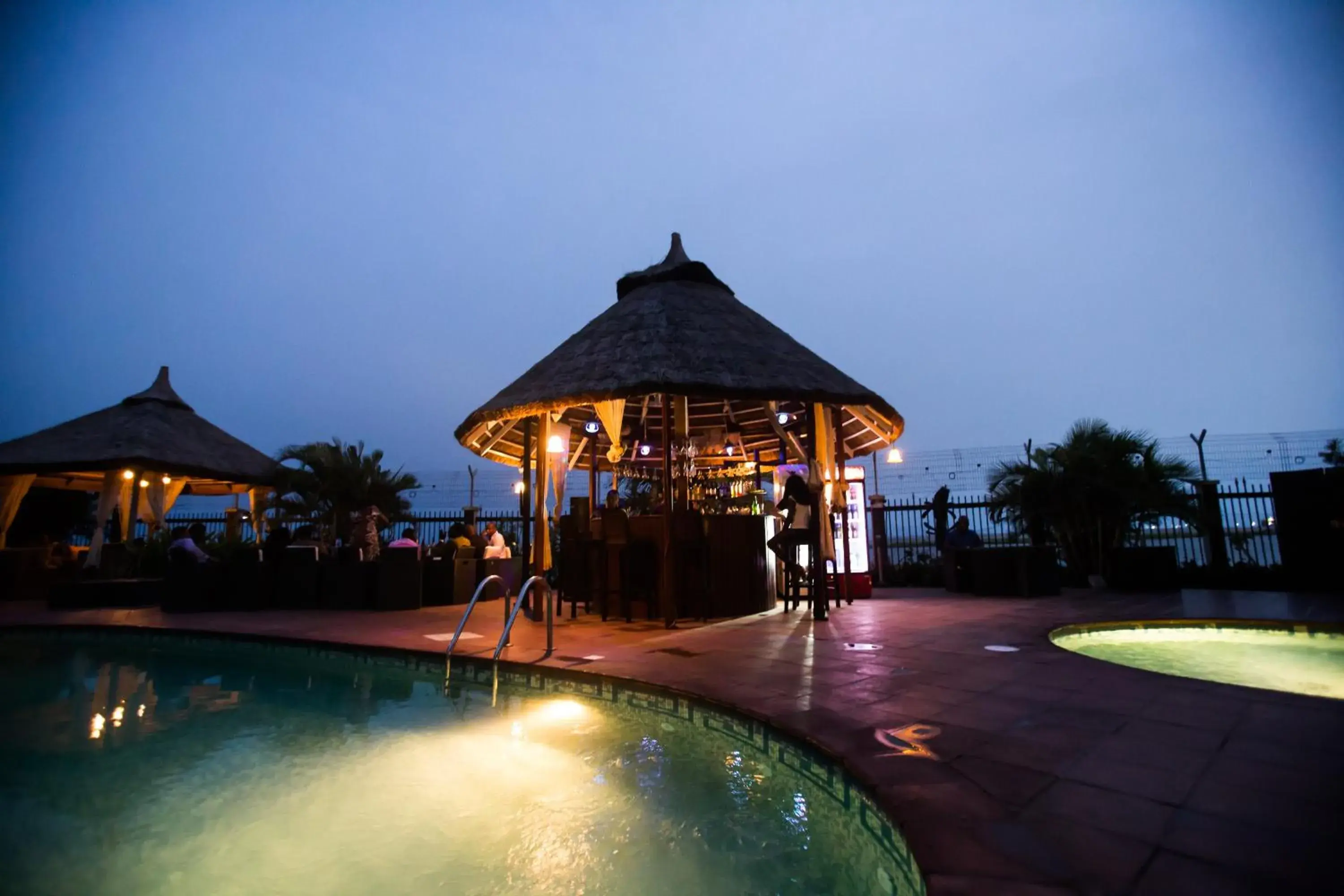 Swimming pool in Hotel Bon Voyage Swimming pool in Hotel Bon Voyage