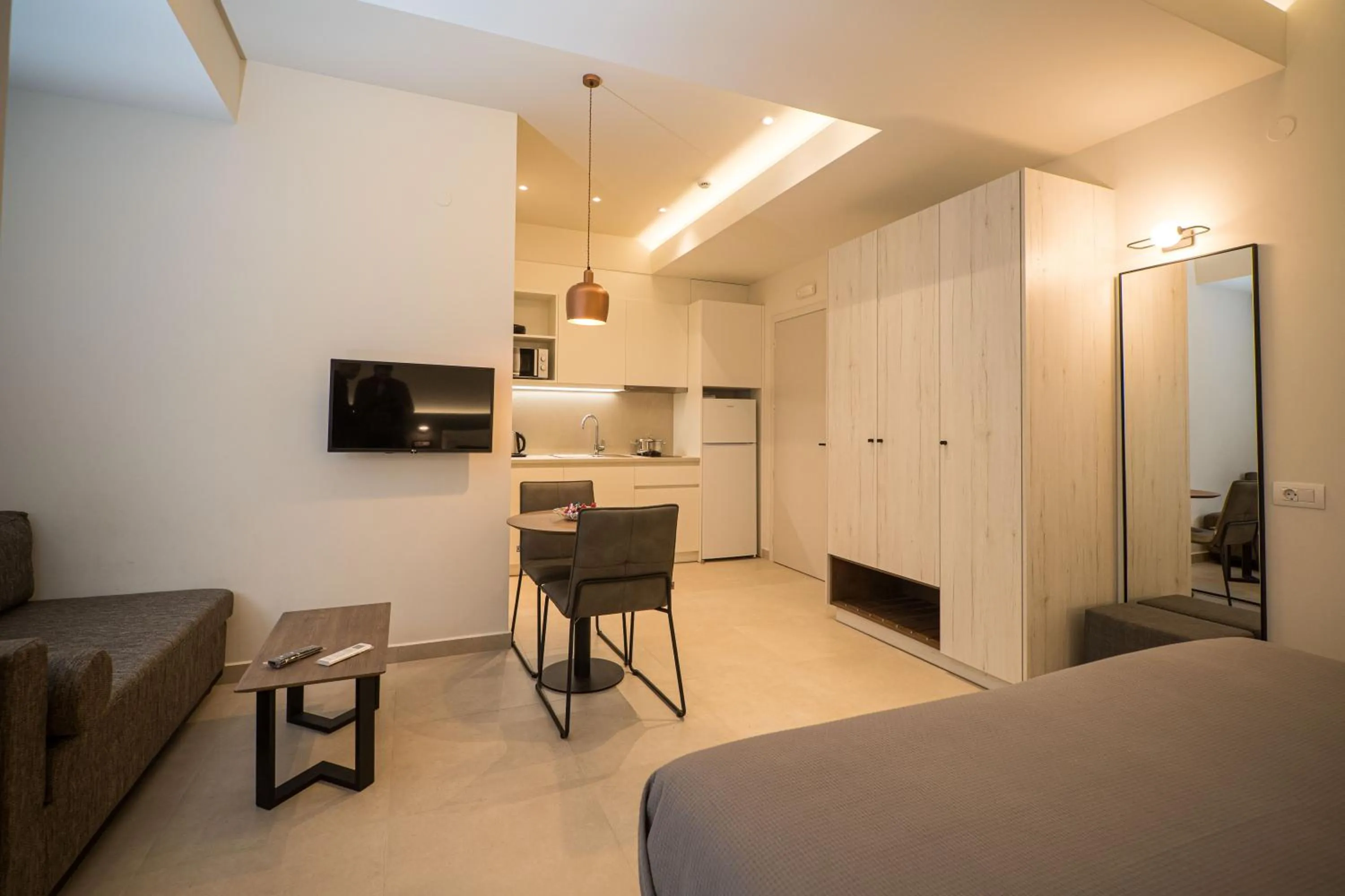 Communal lounge/ TV room in ANTEL Suites & Apartments