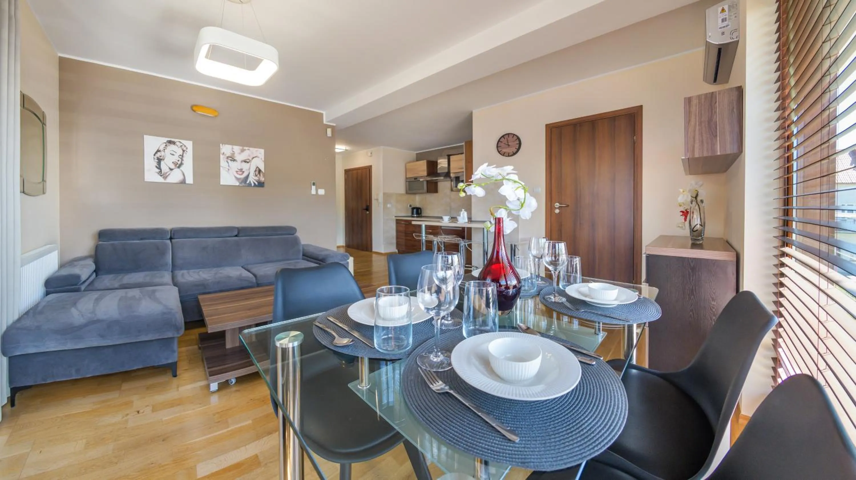 Kitchen or kitchenette in Villa Klif, Sun & Snow