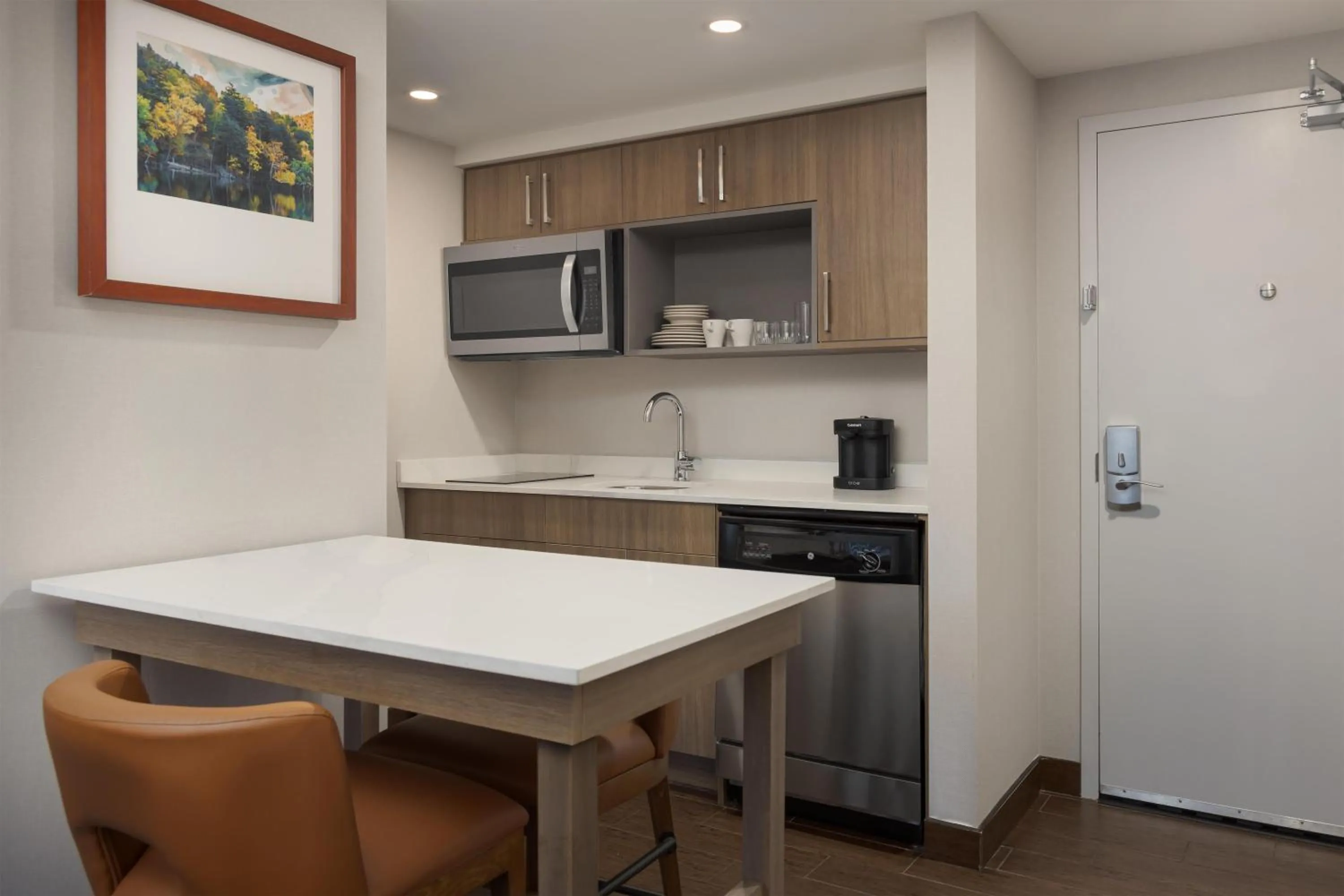 Kitchen or kitchenette in Homewood Suites by Hilton Toronto-Ajax