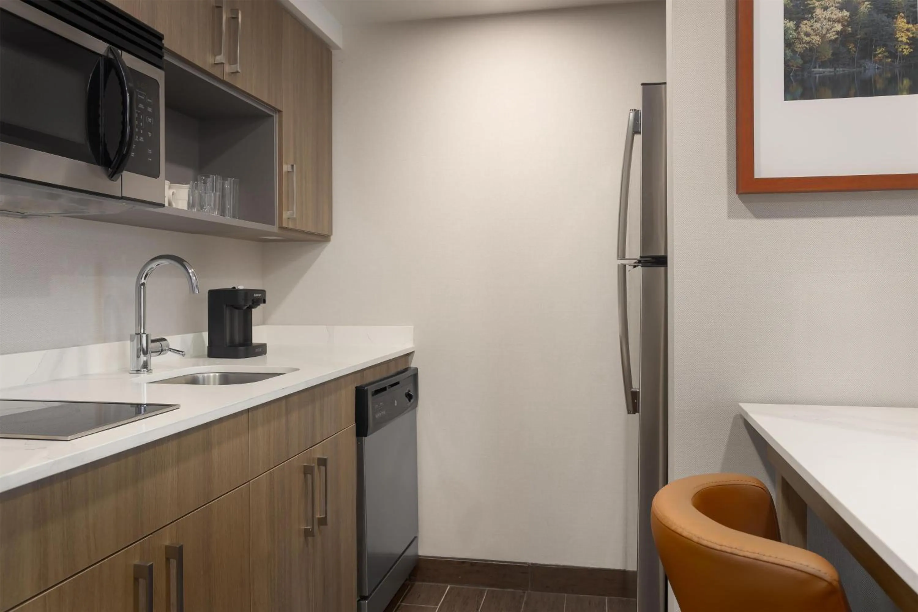 Kitchen or kitchenette in Homewood Suites by Hilton Toronto-Ajax