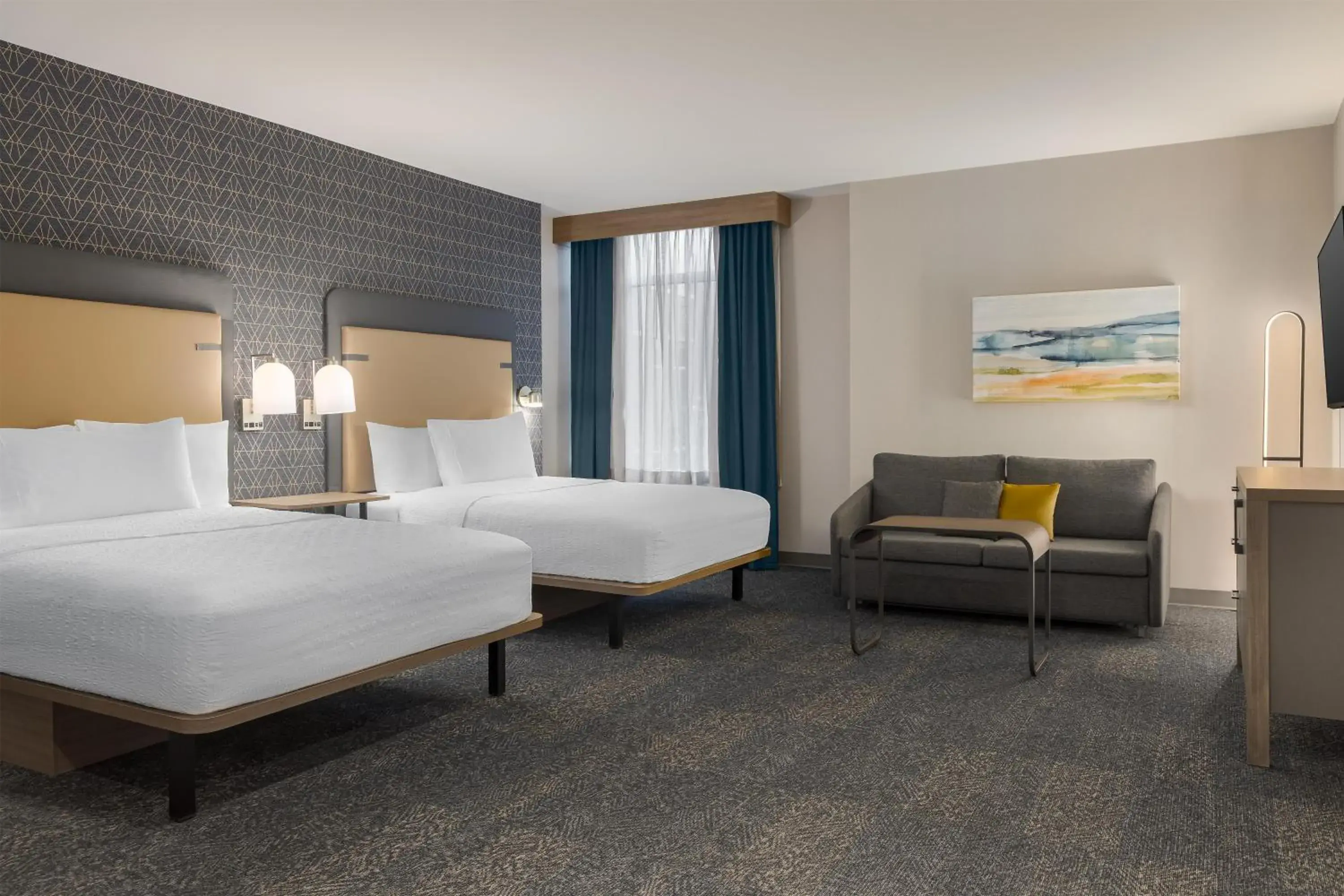 Bed in Homewood Suites by Hilton Toronto-Ajax Bed in Homewood Suites by Hilton Toronto-Ajax