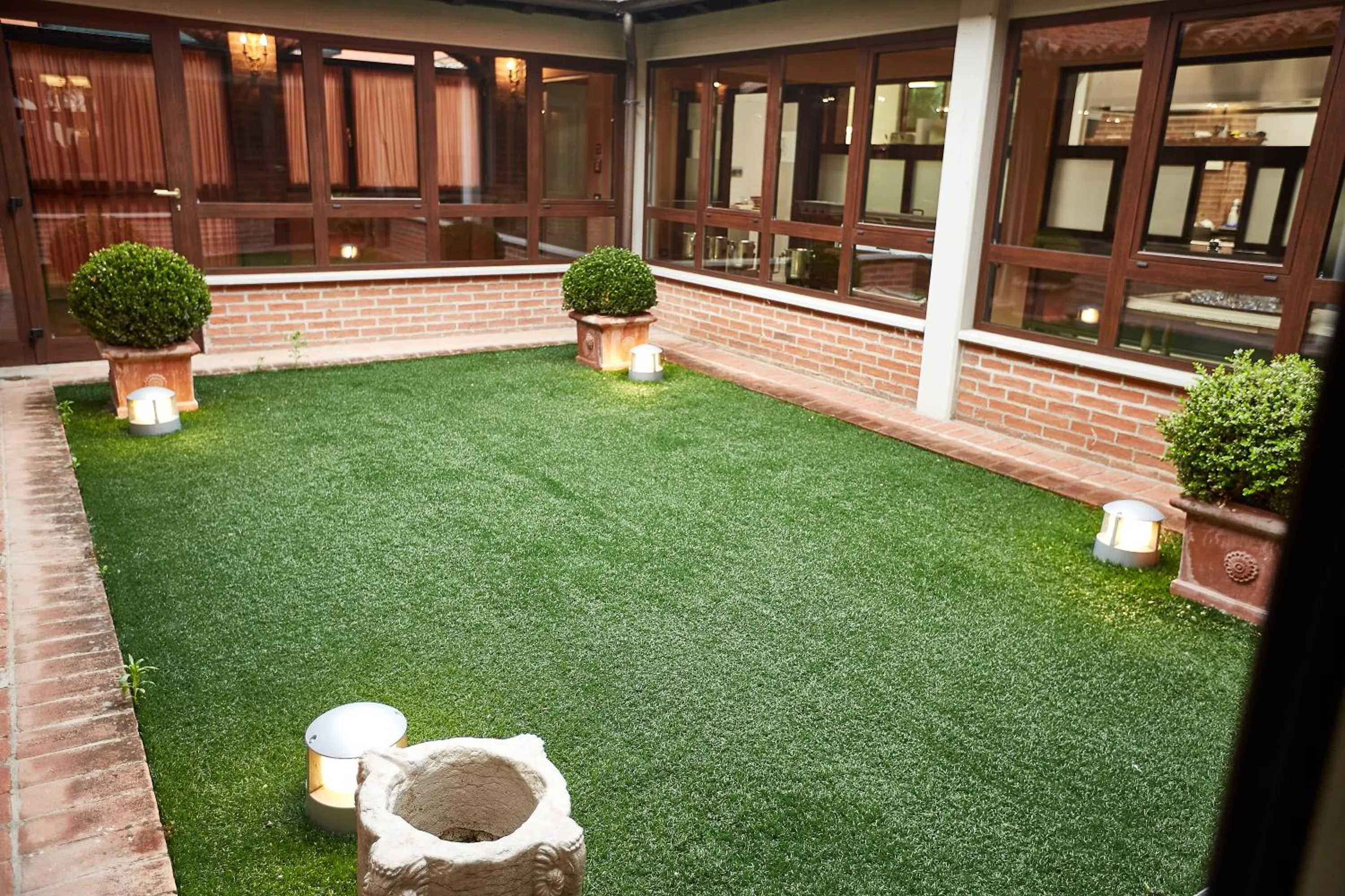 Garden in Albergo Trattoria Il Leone