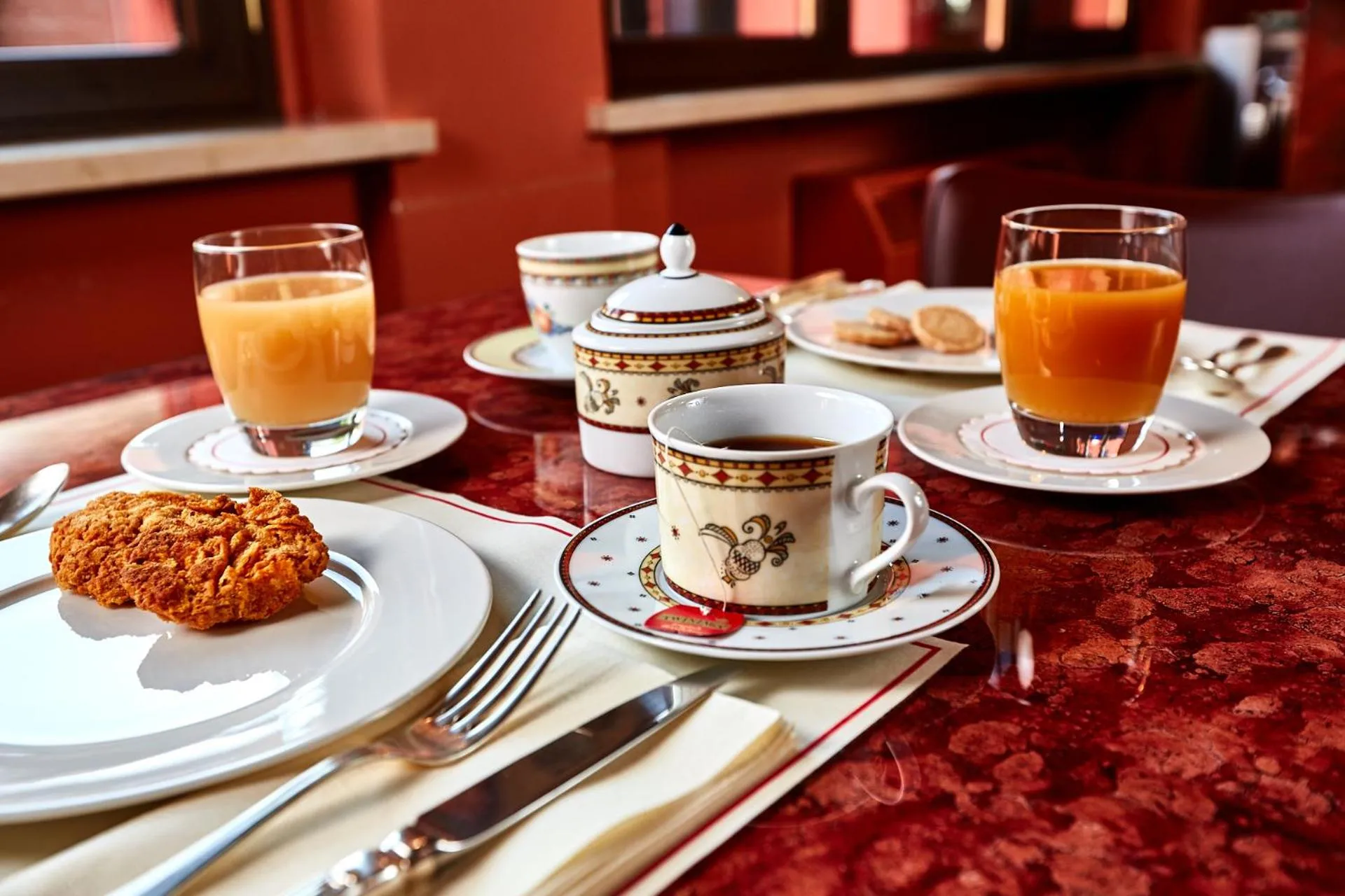 Food and drinks in Albergo Trattoria Il Leone