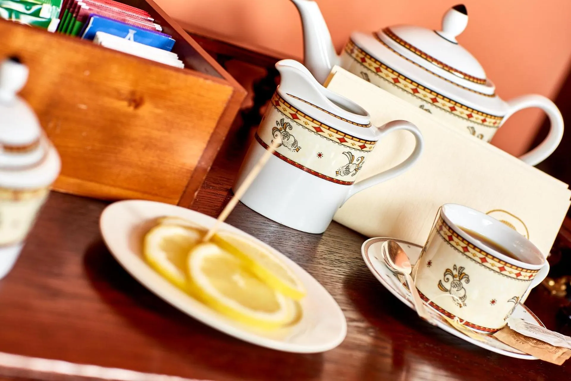 Coffee/tea facilities in Albergo Trattoria Il Leone