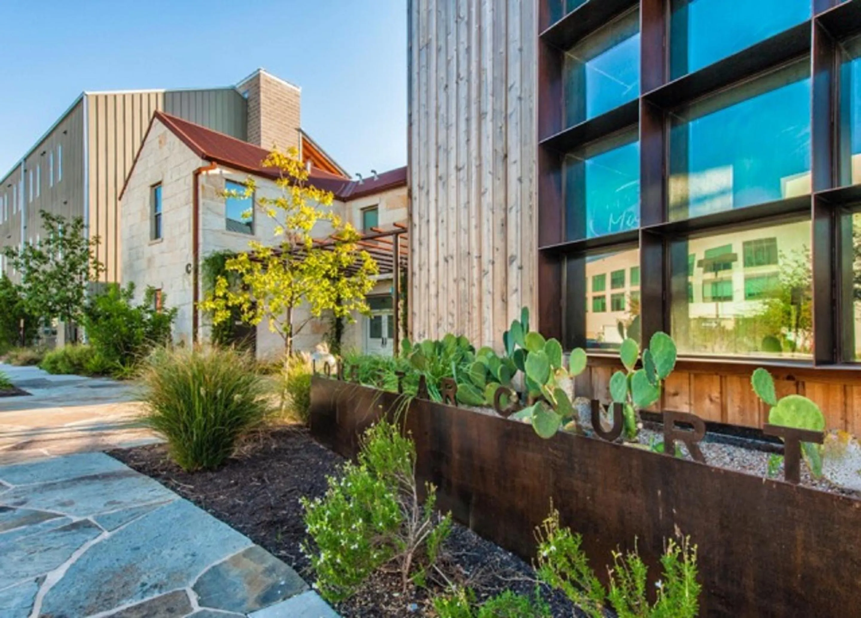 Property building in Lone Star Court, by Valencia Hotel Collection
