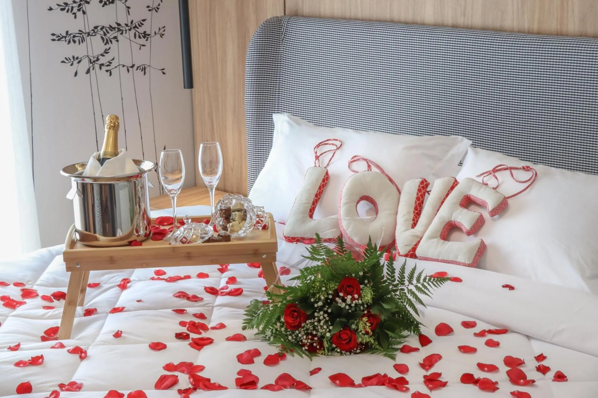 Decorative detail, Bed in Pousada Bella Viena