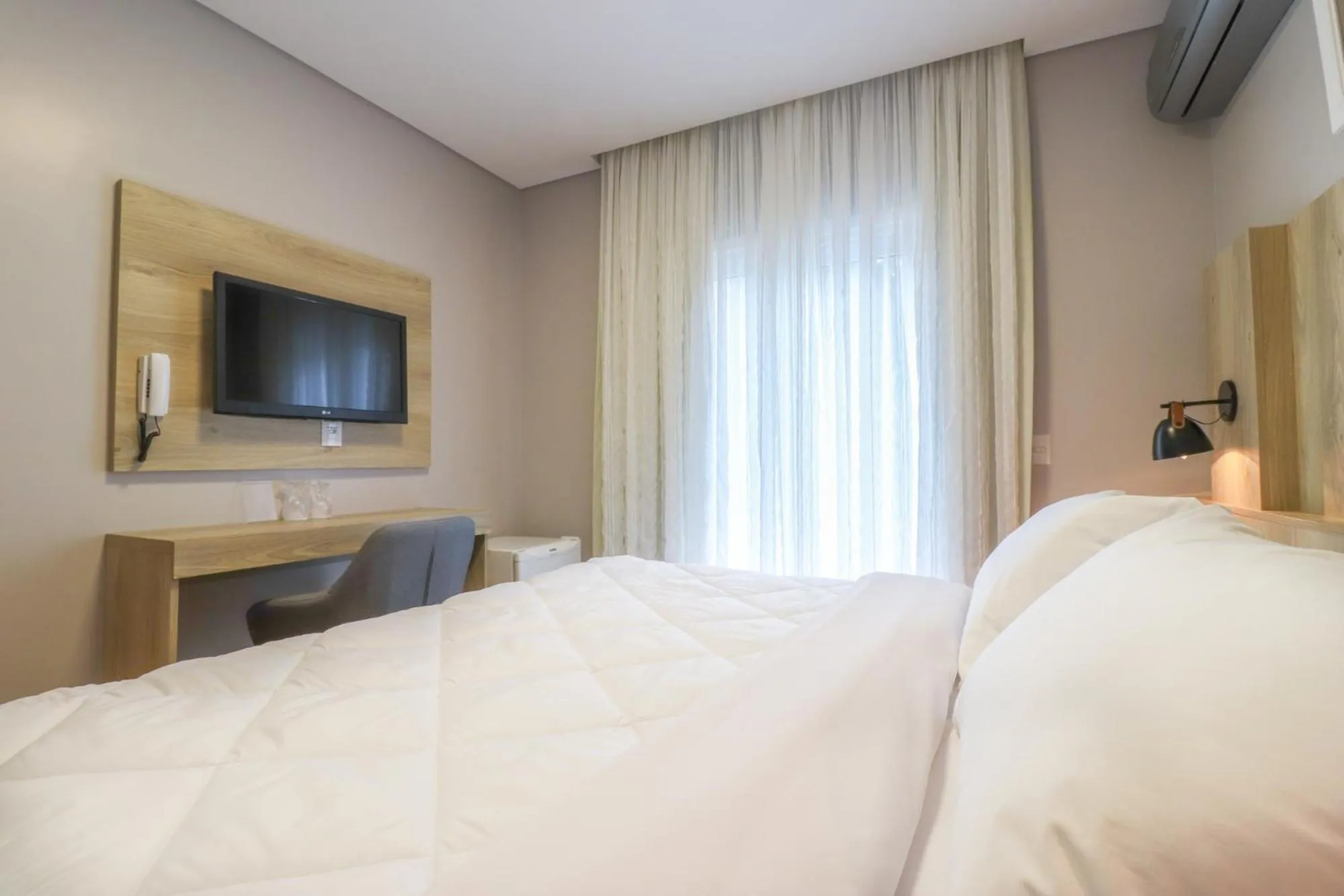 Bed in Pousada Bella Viena