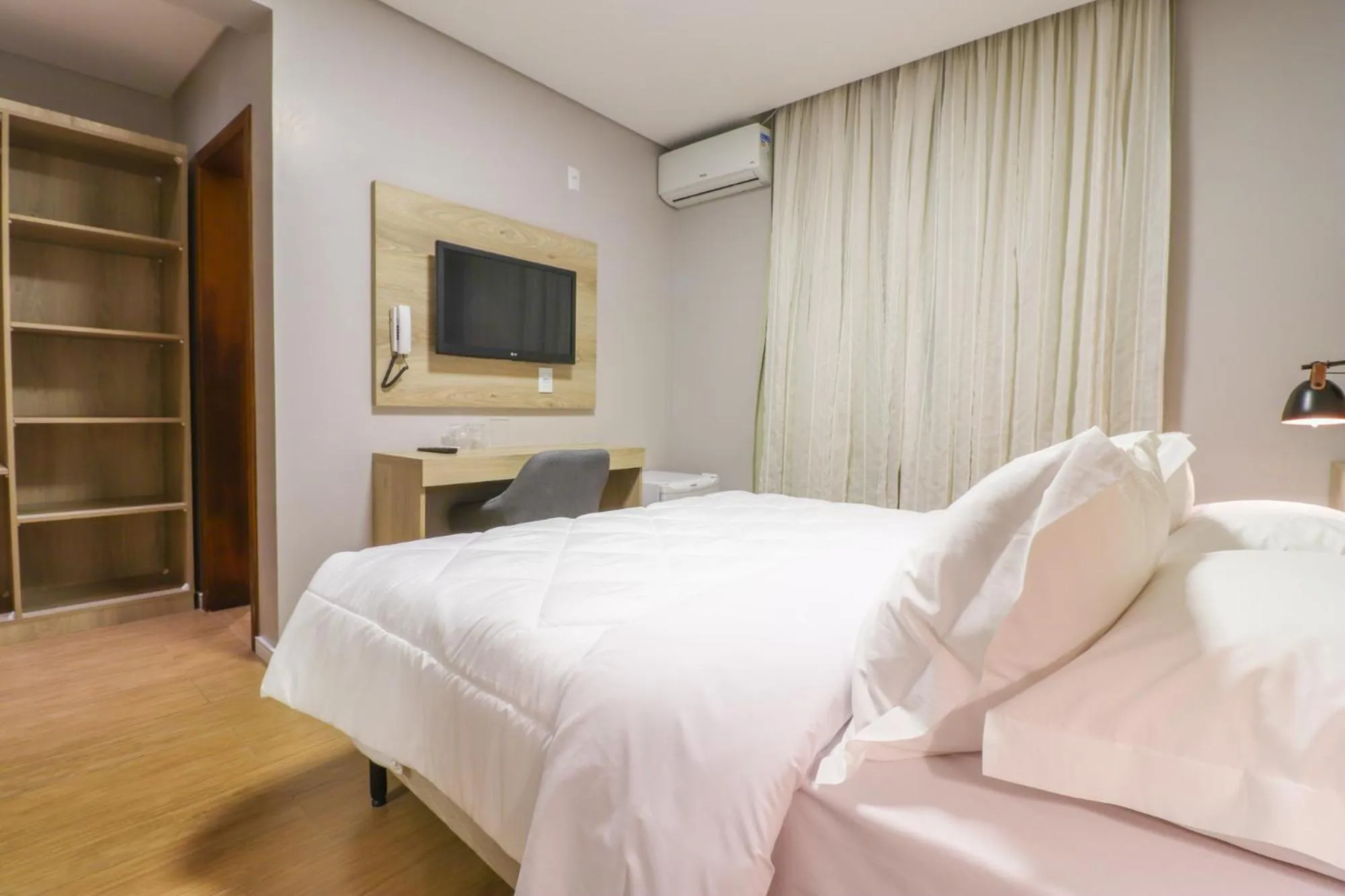 Bed in Pousada Bella Viena