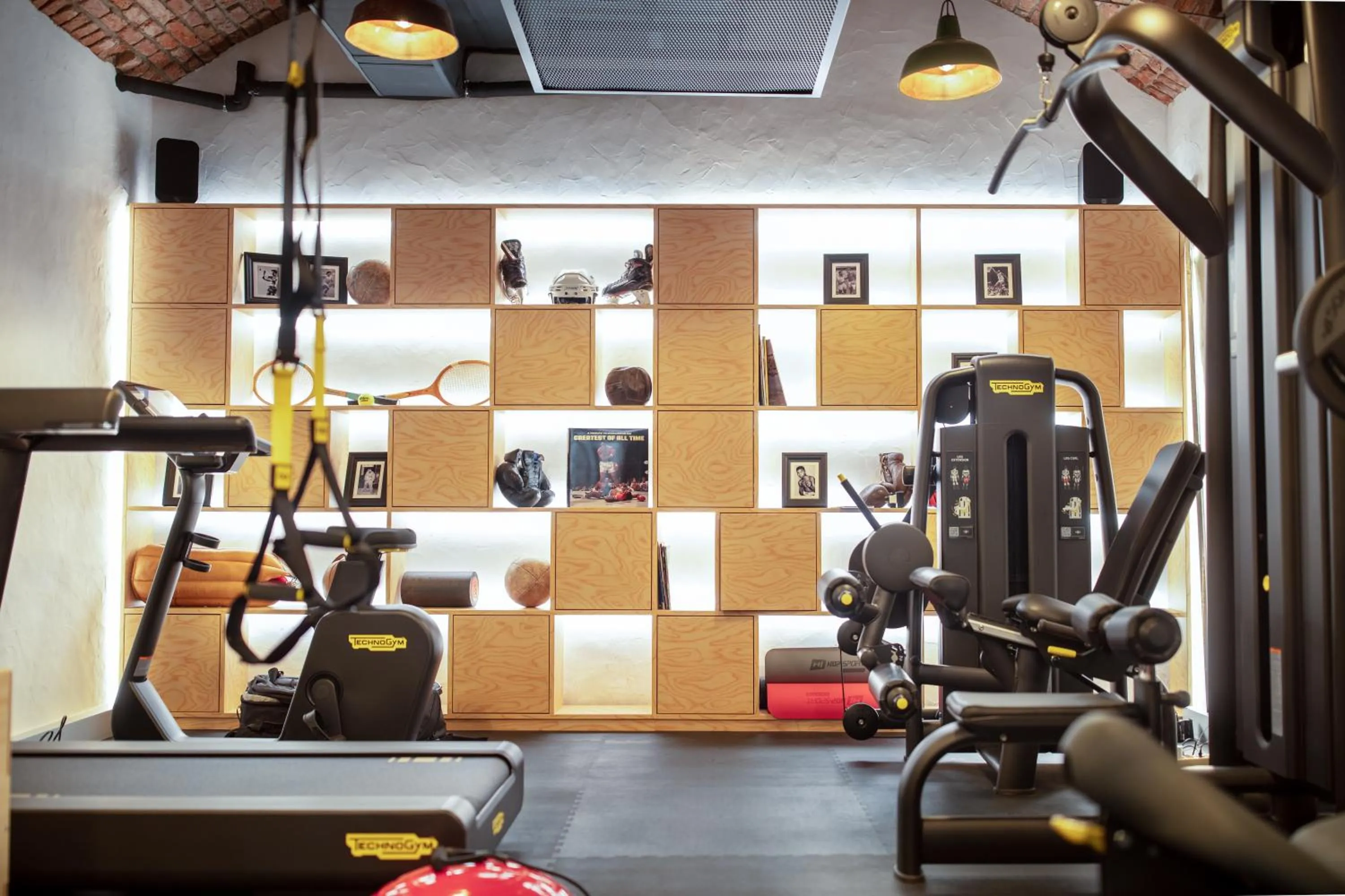 Fitness centre/facilities in THE MANES Boutique Hotel Prague