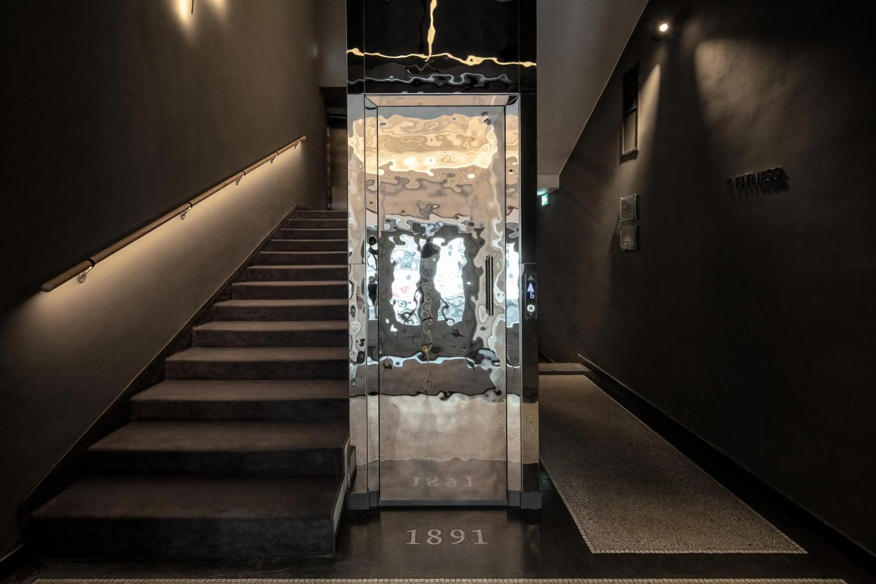 elevator in THE MANES Boutique Hotel Prague