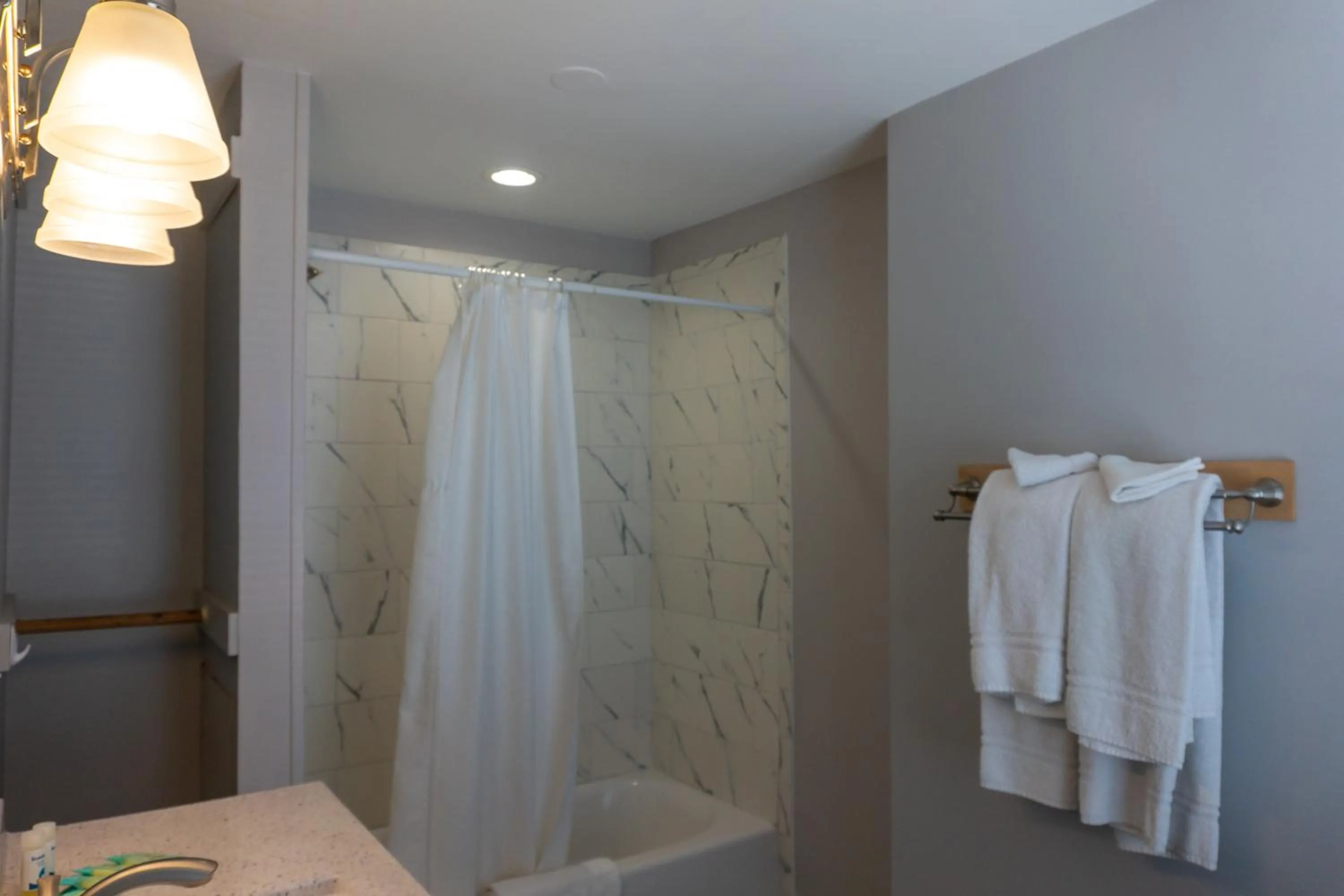 Shower in Beach Walk Hotel