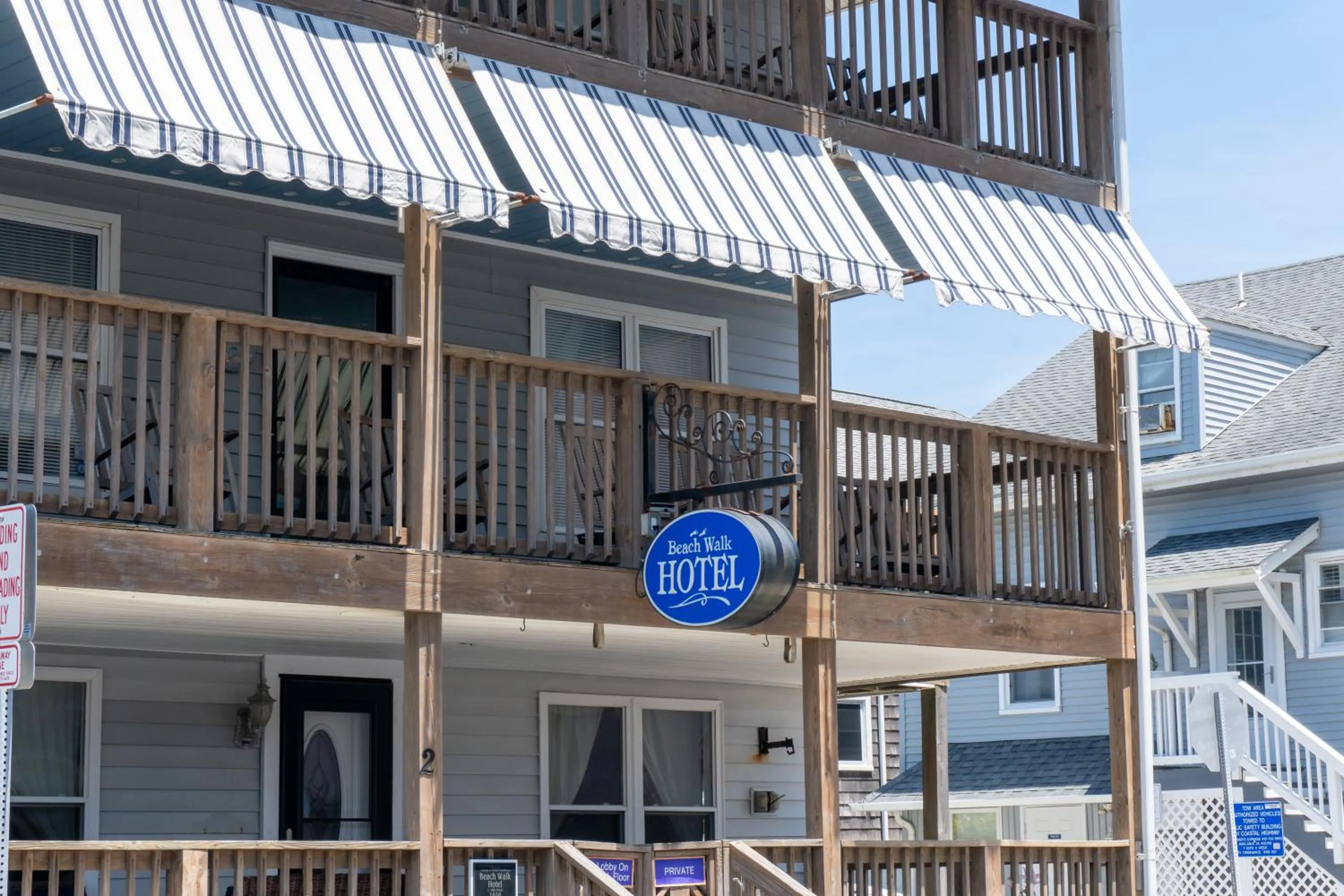 Property building in Beach Walk Hotel