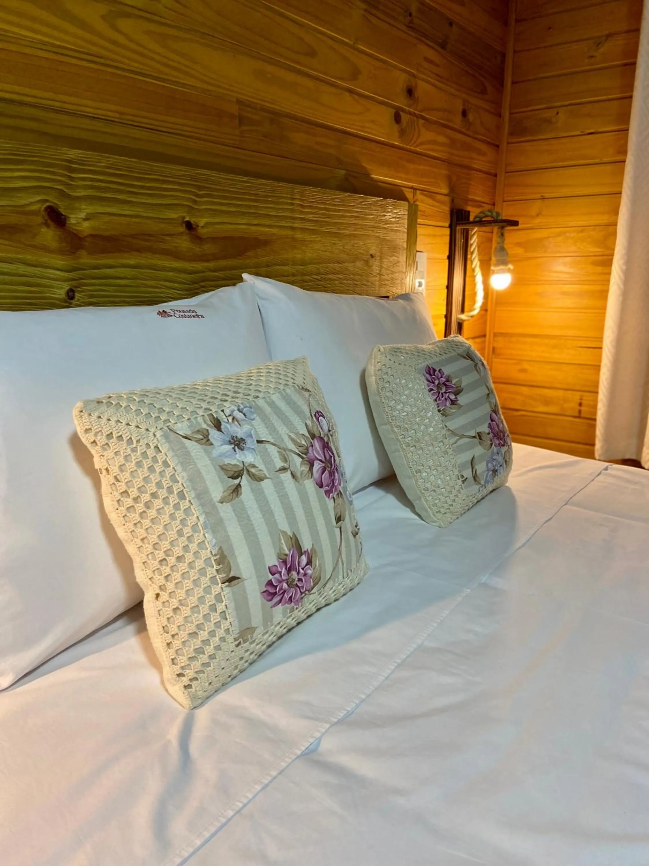 Bed in Pousada Costaneira