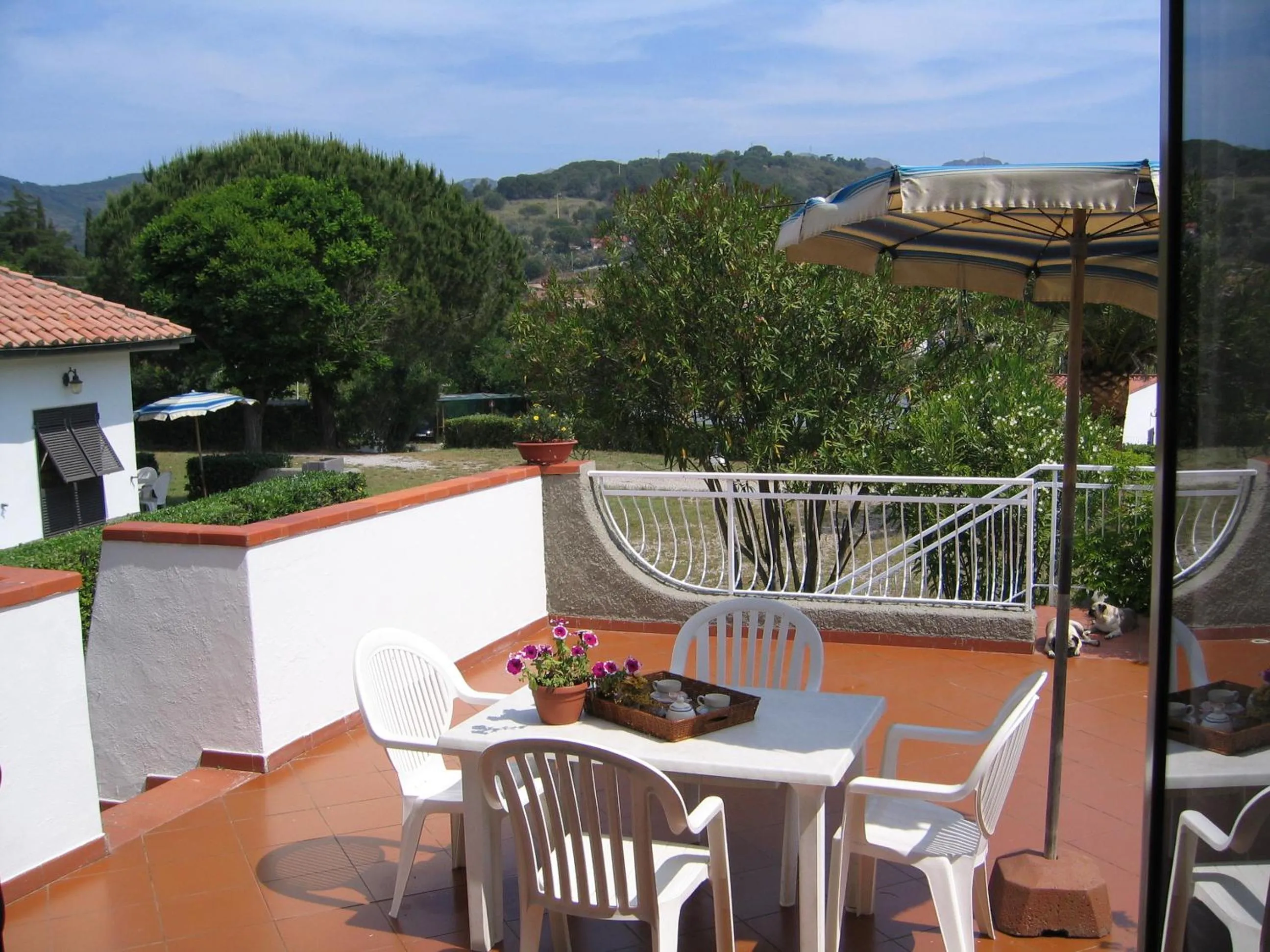 Balcony/Terrace in Baia Azzurra