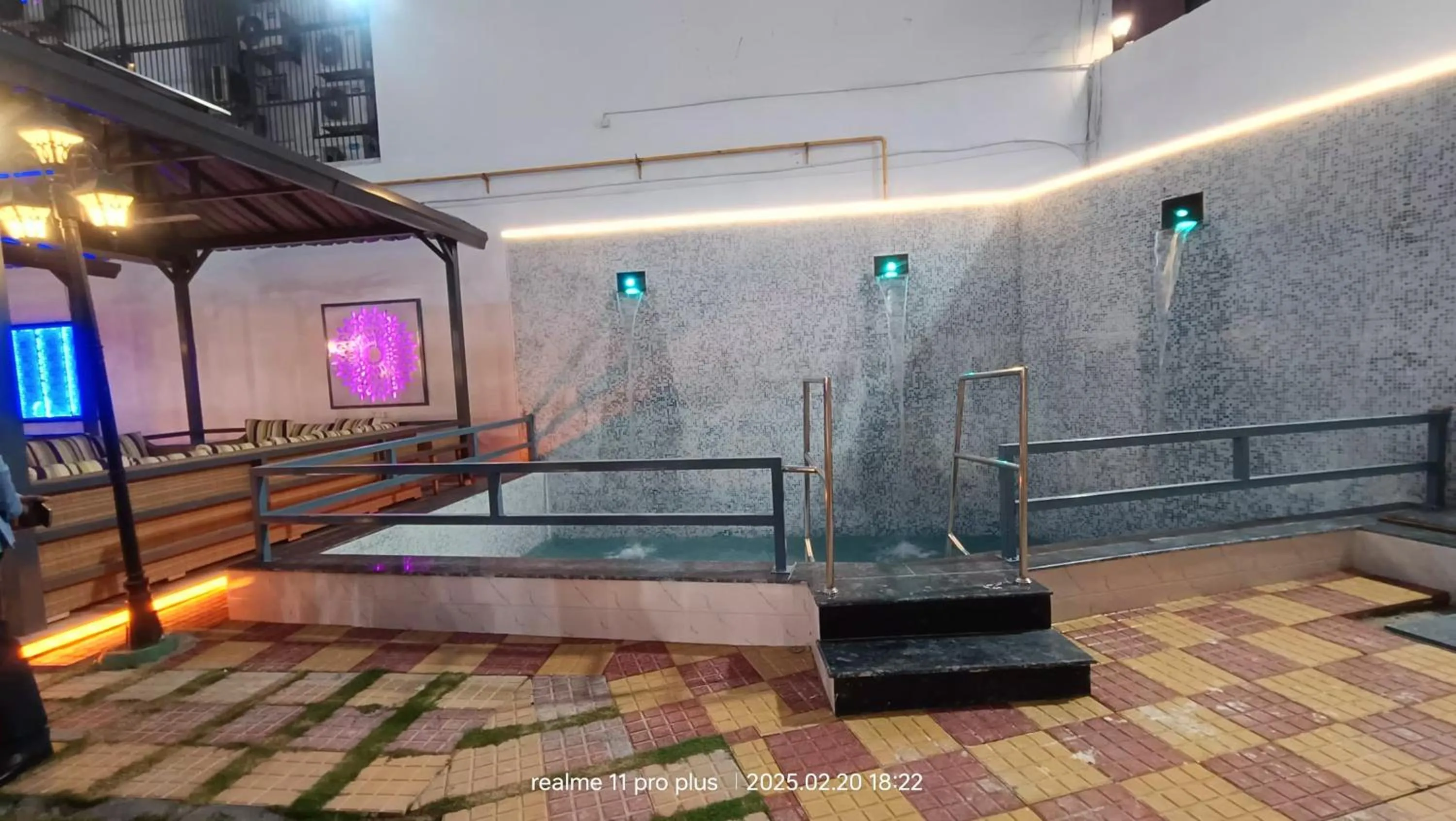 Swimming pool in Twin Towers