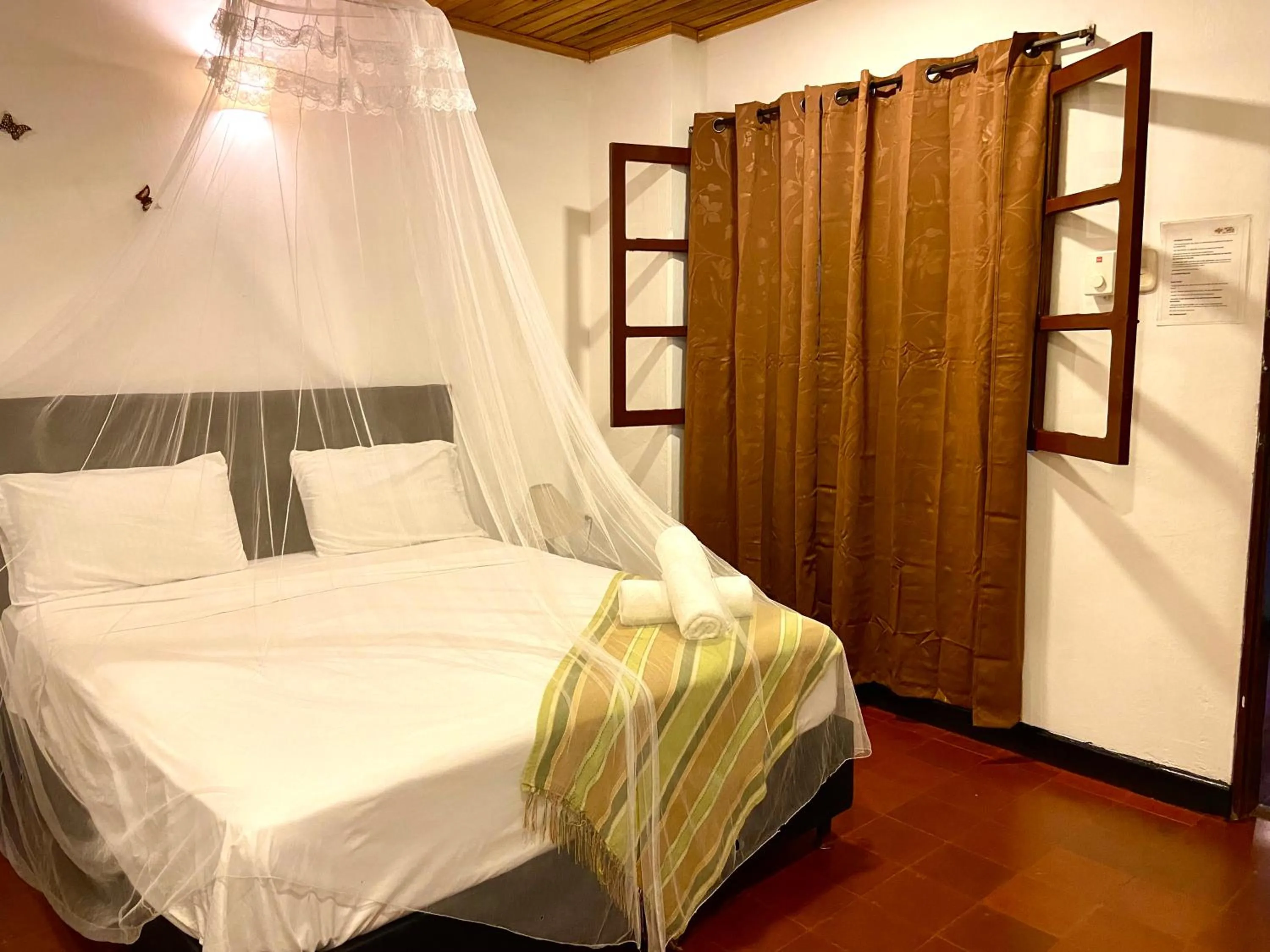 Bed in Hotel Minca - La Casona
