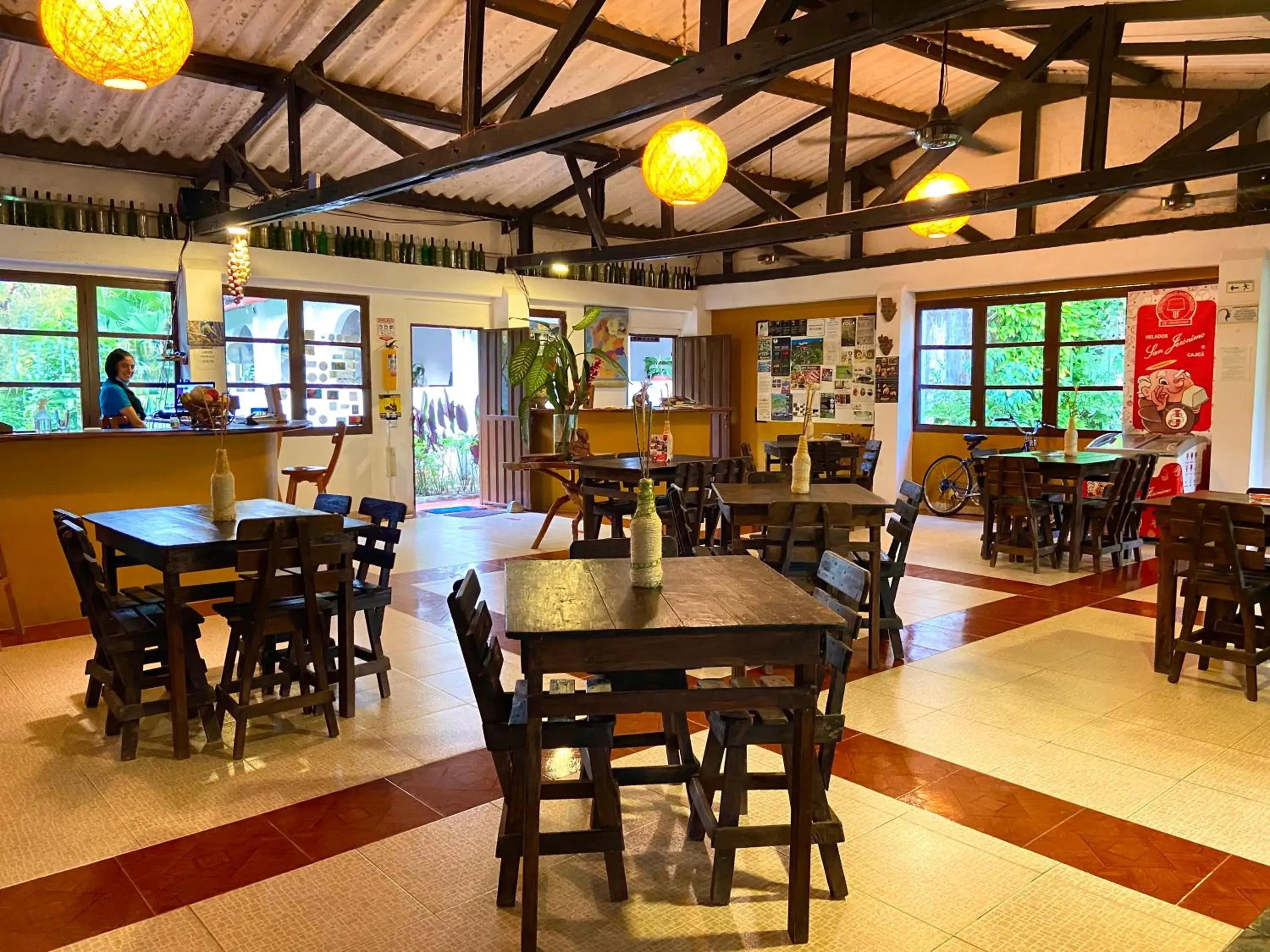 Restaurant/places to eat in Hotel Minca - La Casona Restaurant/places to eat in Hotel Minca - La Casona