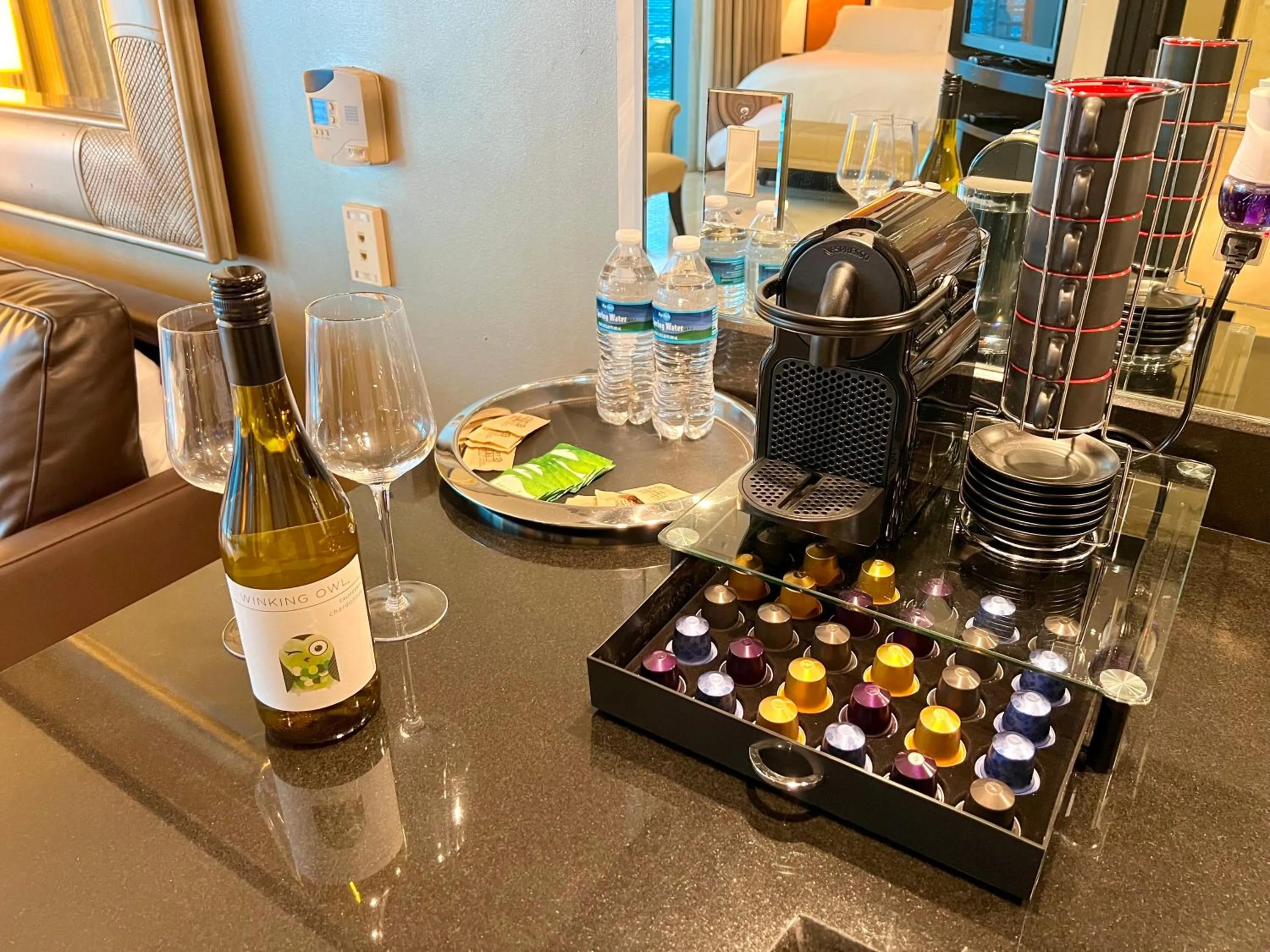 Coffee/tea facilities in Boutique Suites 3 min walk to beach
