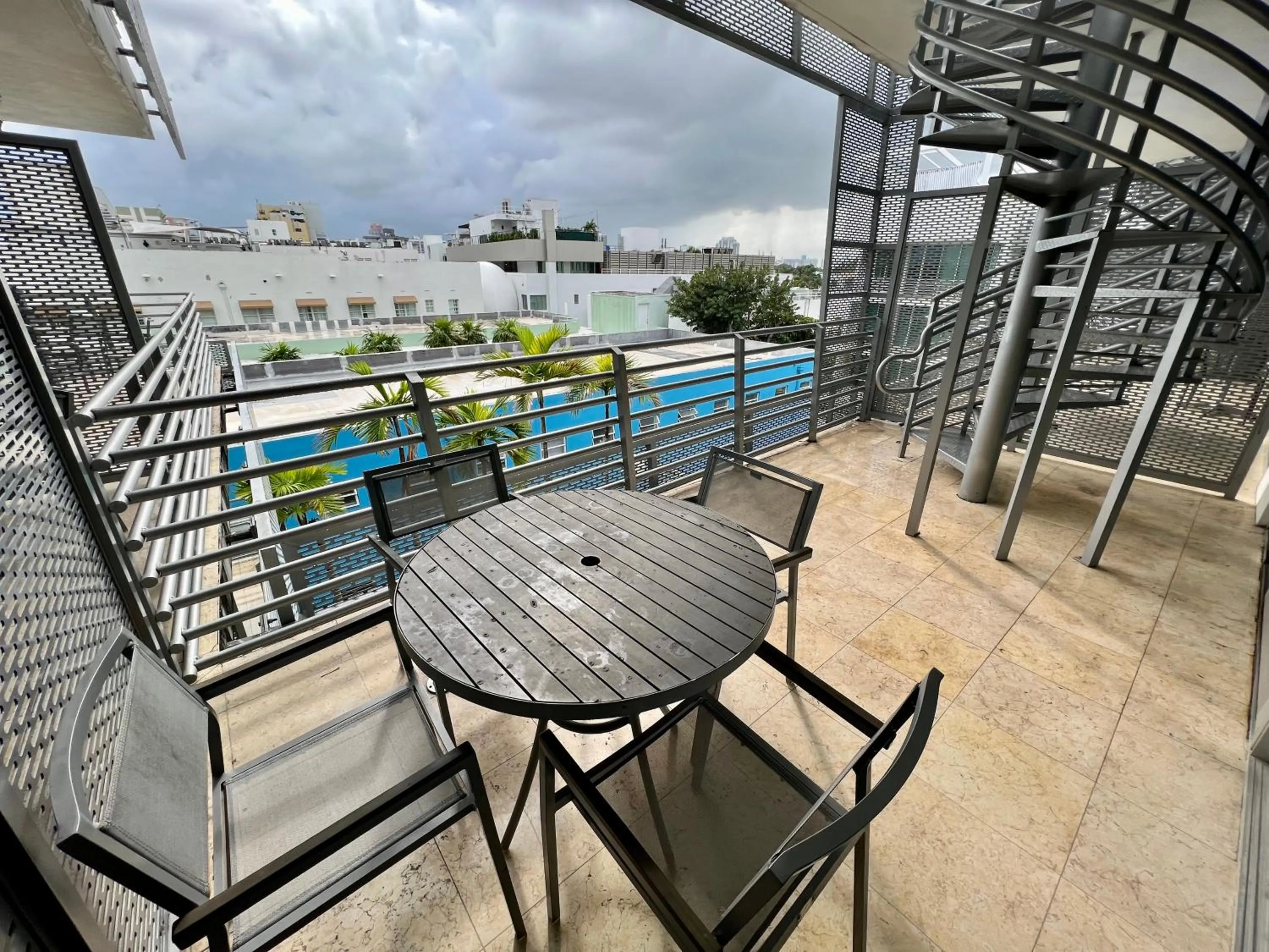 Balcony/Terrace in Boutique Suites 3 min walk to beach