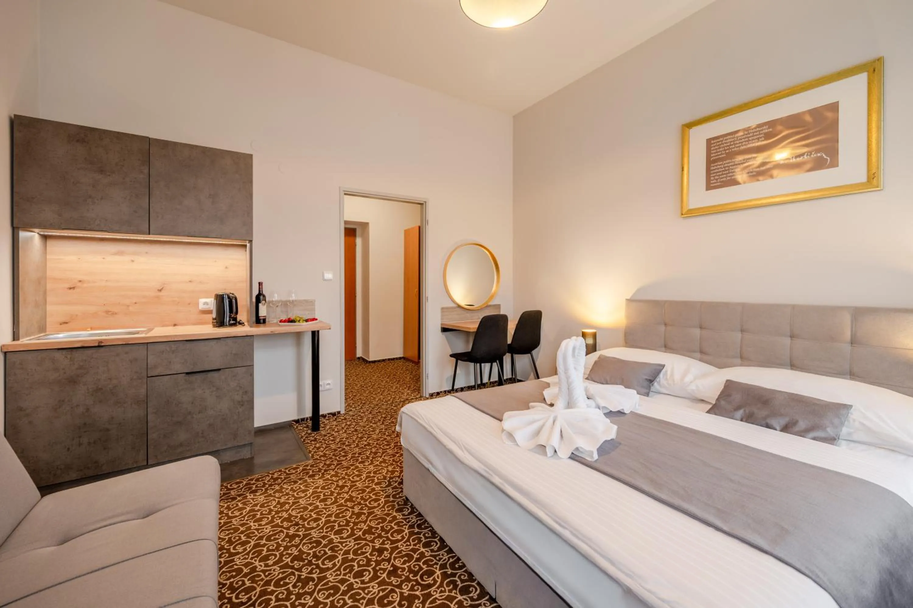 Photo of the whole room, Bed in Hotel Brixen