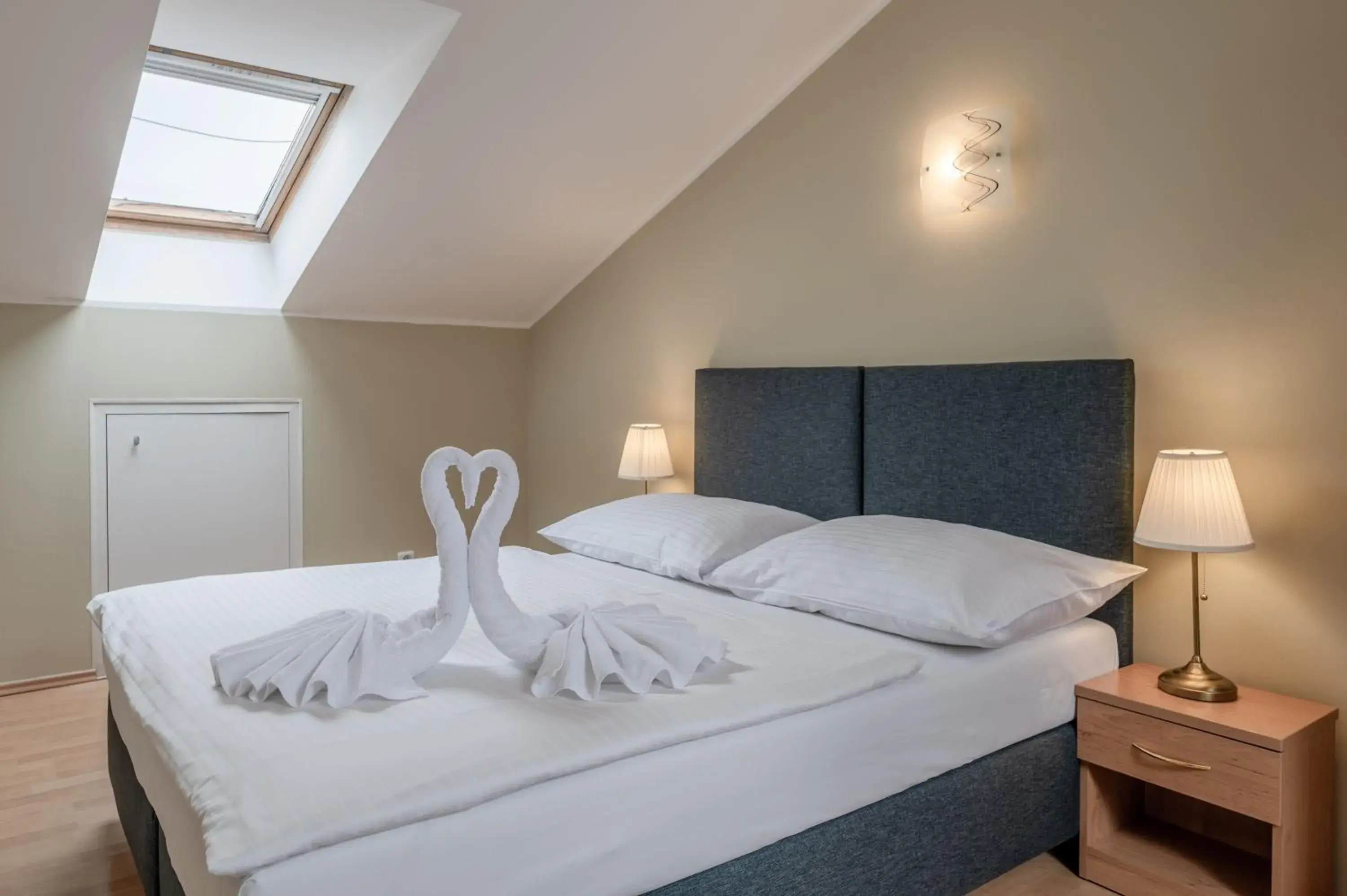 Bed in Hotel Brixen Bed in Hotel Brixen