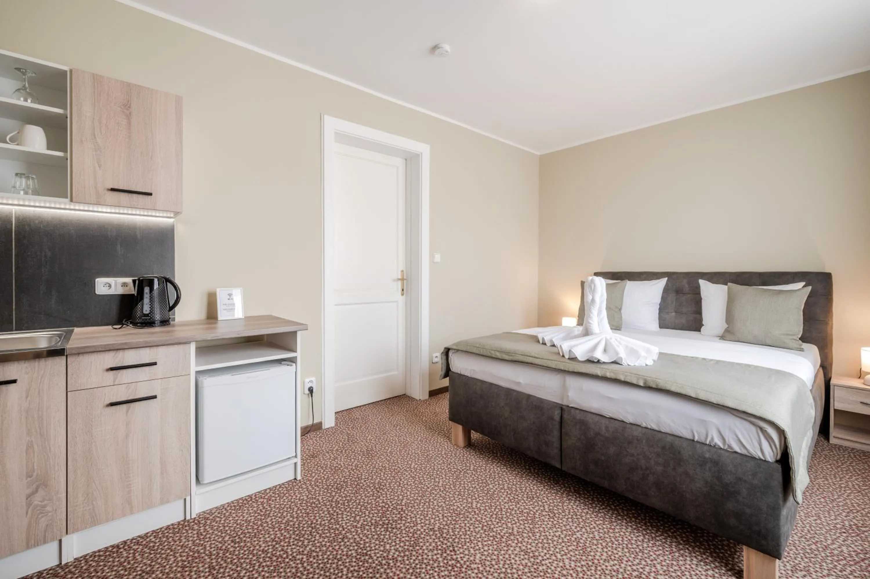 Property building, Bed in Hotel Brixen