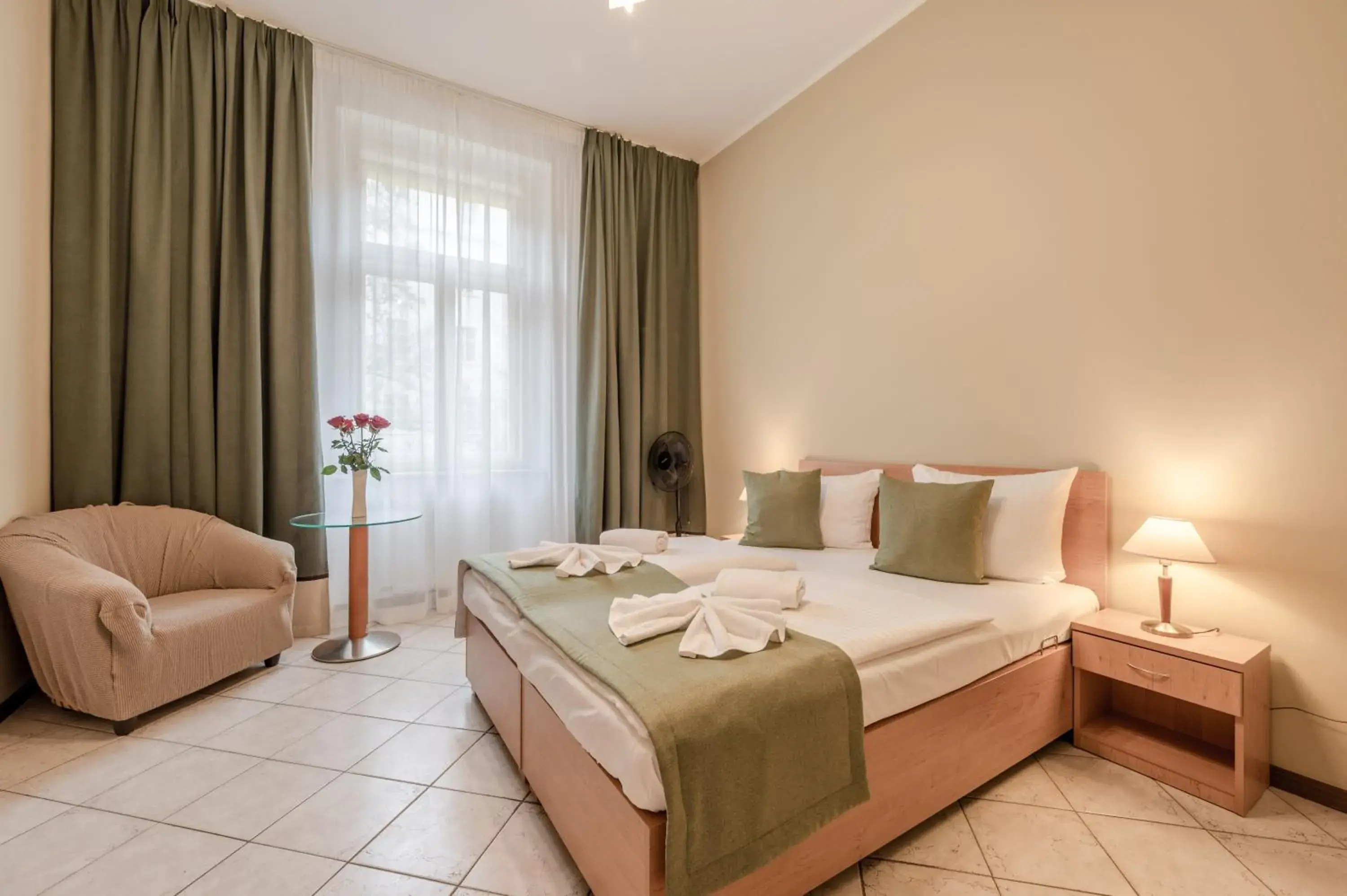 Bed in Hotel Brixen Bed in Hotel Brixen