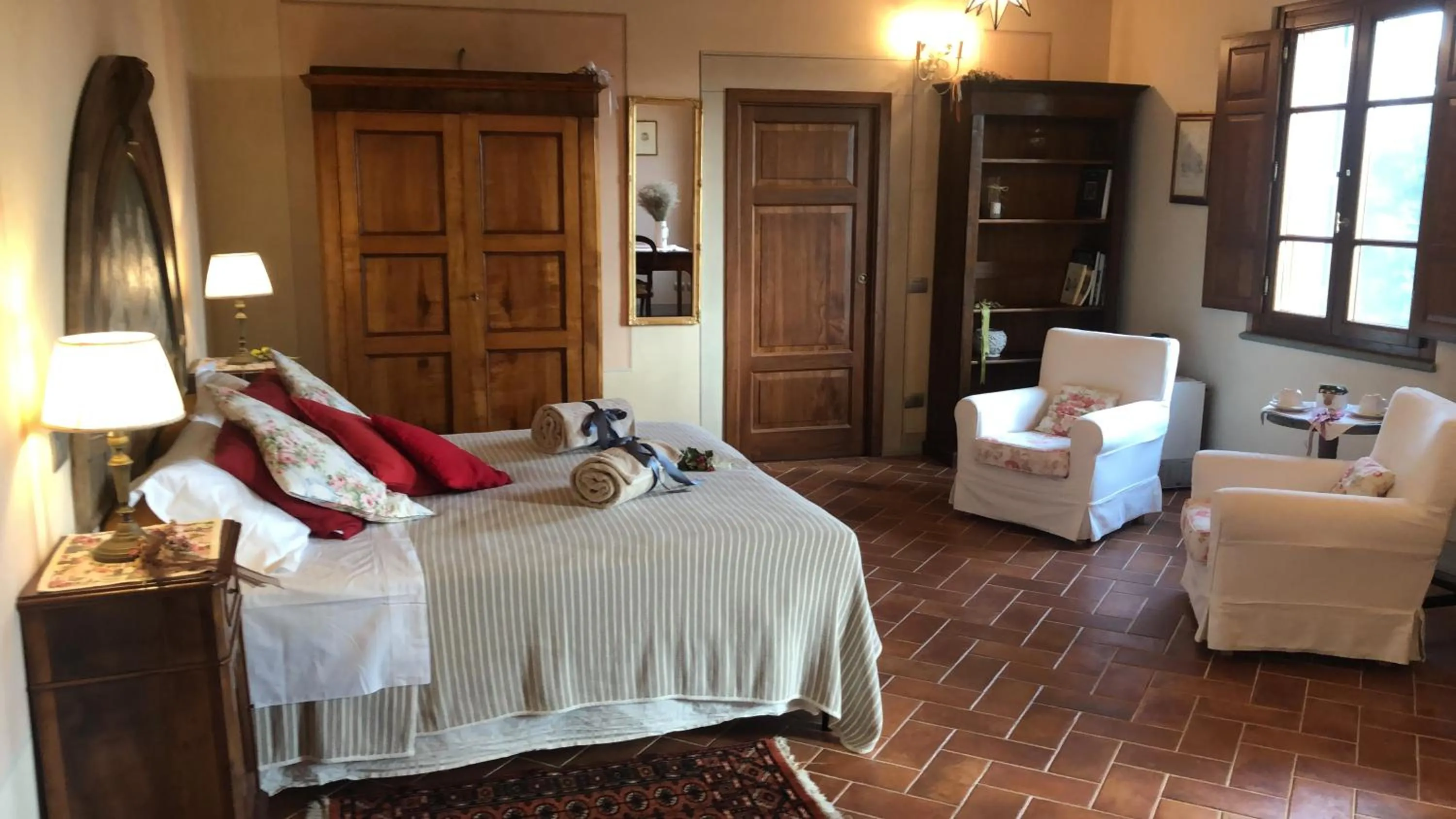 Bed in La Cantina Relais - Fattoria Il Cipresso