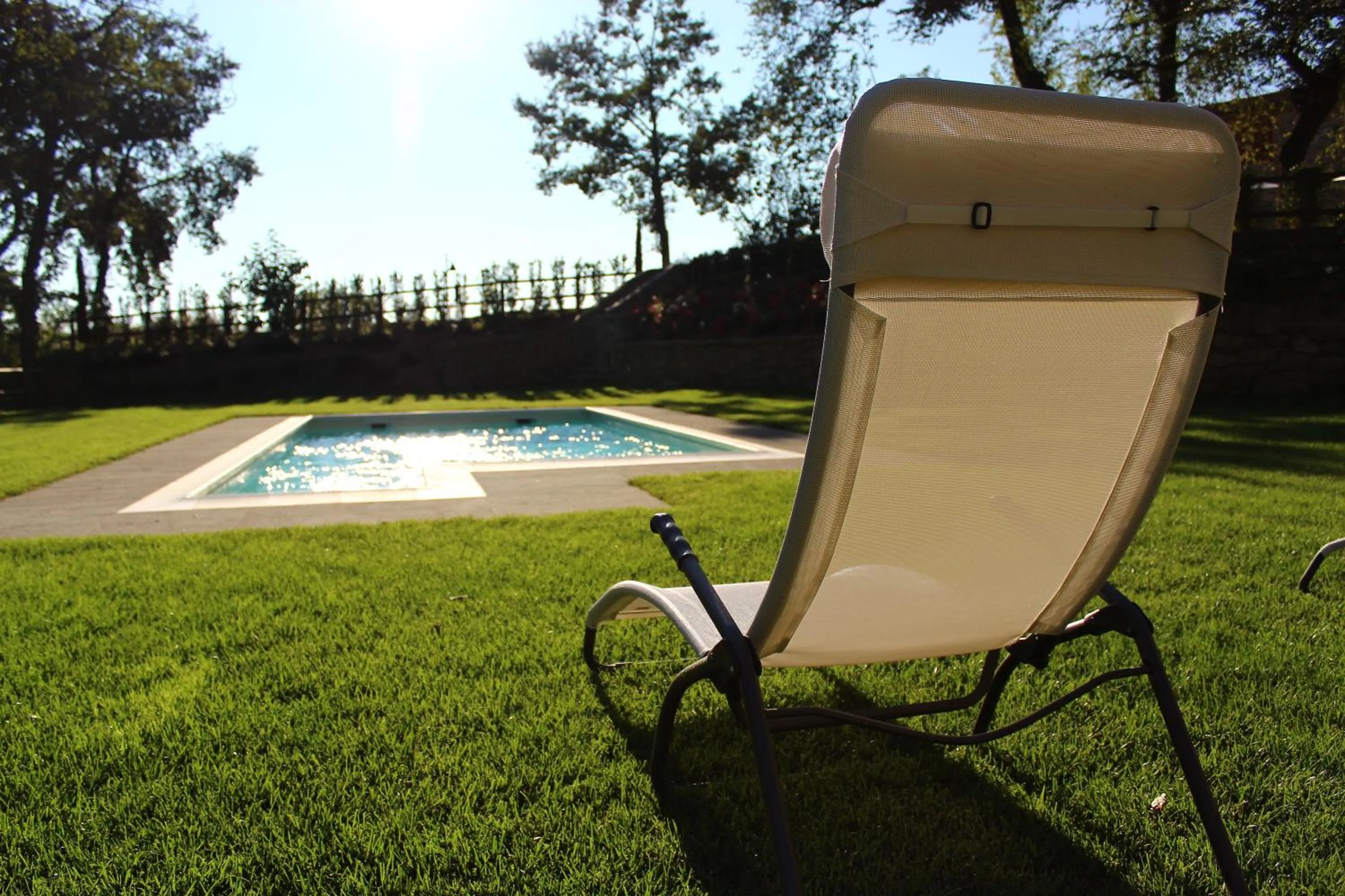 Swimming pool in La Cantina Relais - Fattoria Il Cipresso