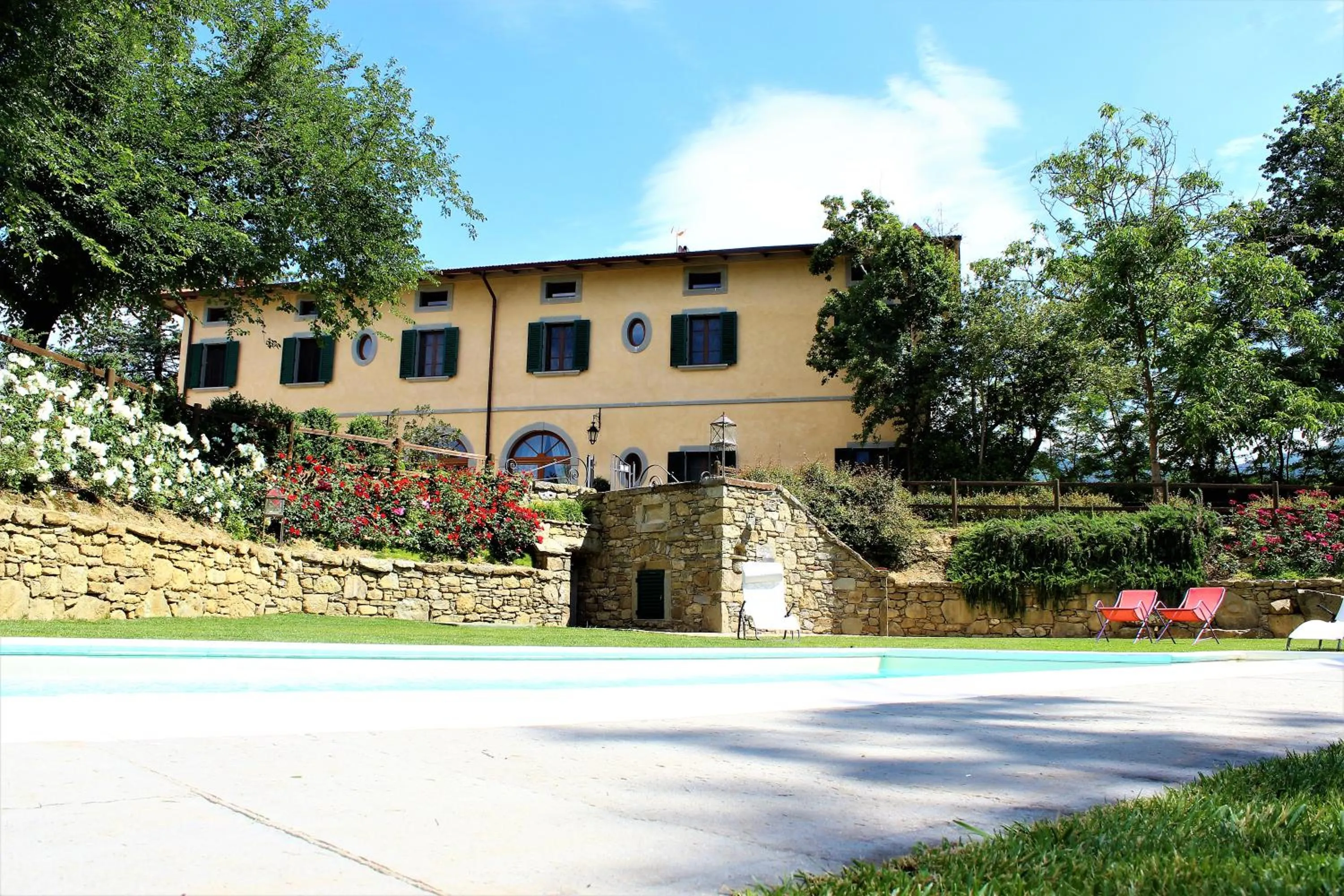 Swimming pool in La Cantina Relais - Fattoria Il Cipresso