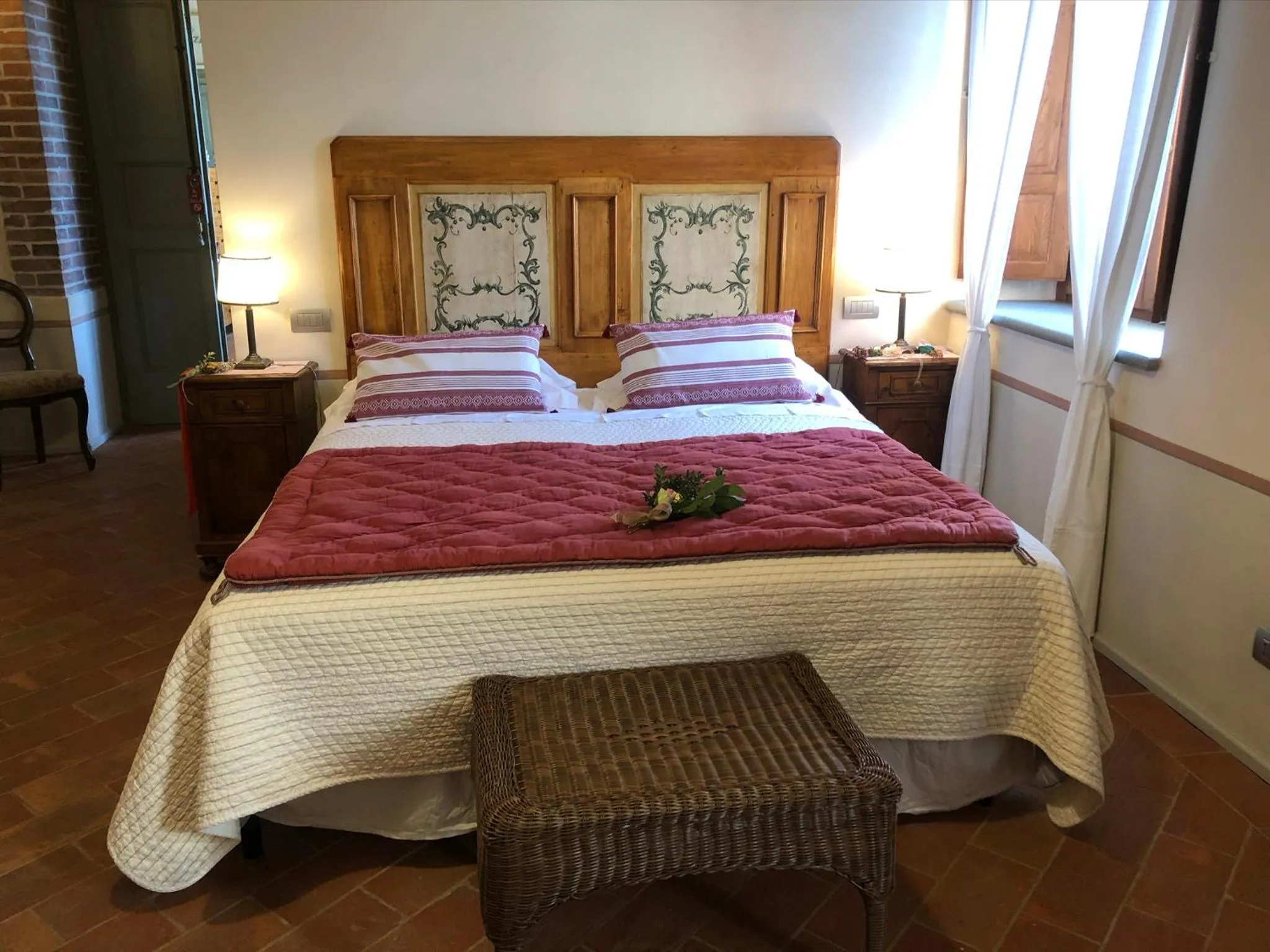 Photo of the whole room, Bed in La Cantina Relais - Fattoria Il Cipresso