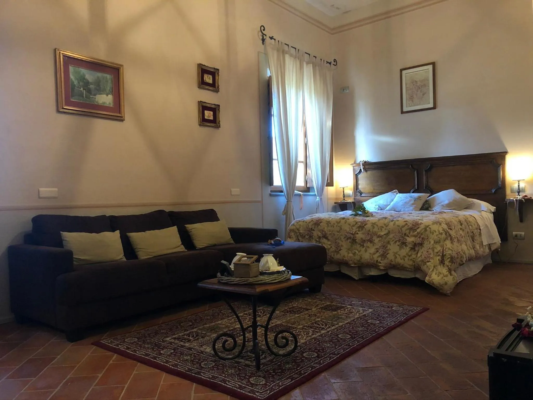 Bedroom, Bed in La Cantina Relais - Fattoria Il Cipresso