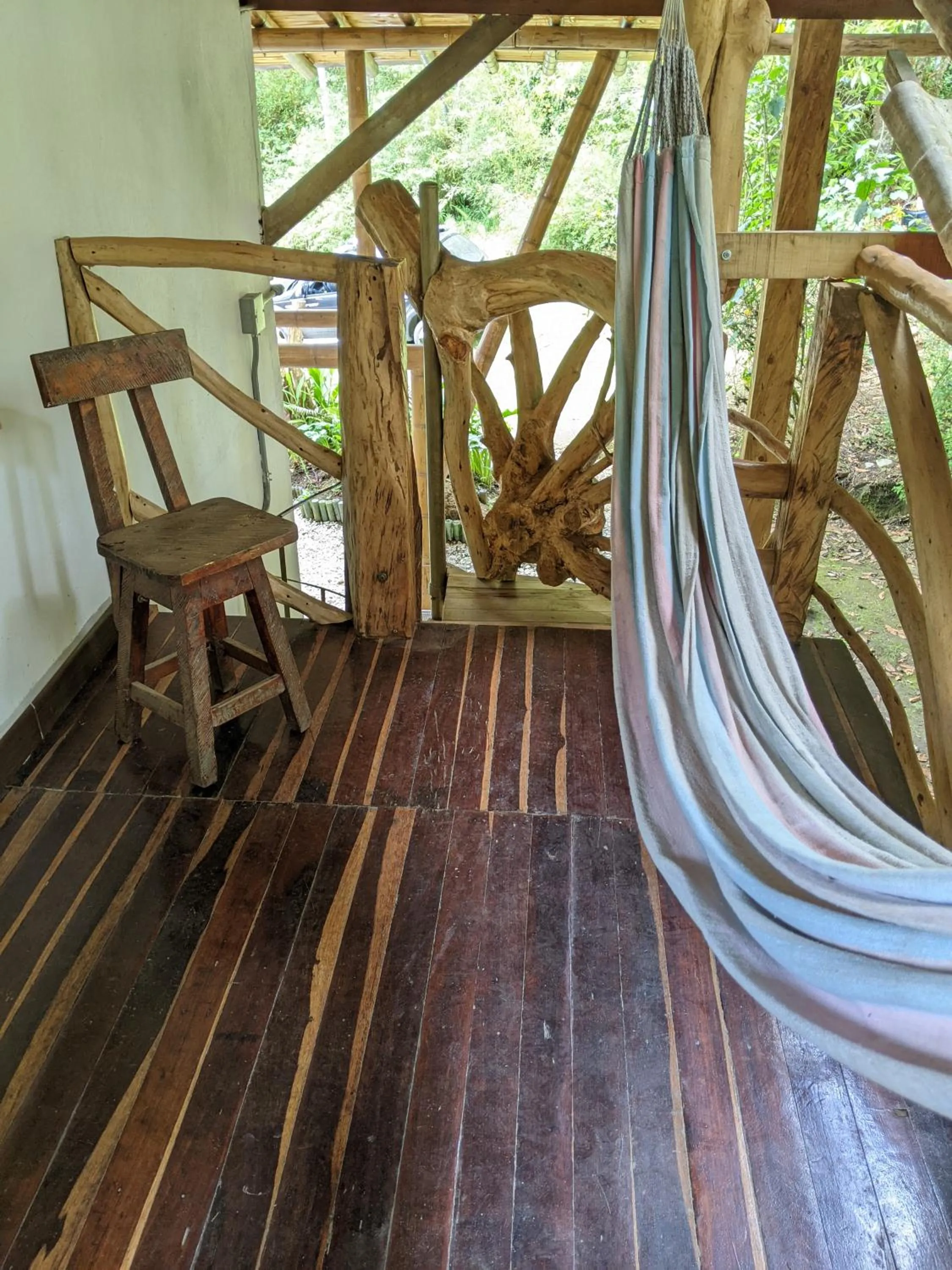Deluxe Double Room with Balcony - single occupancy in Refugio en el Bosque