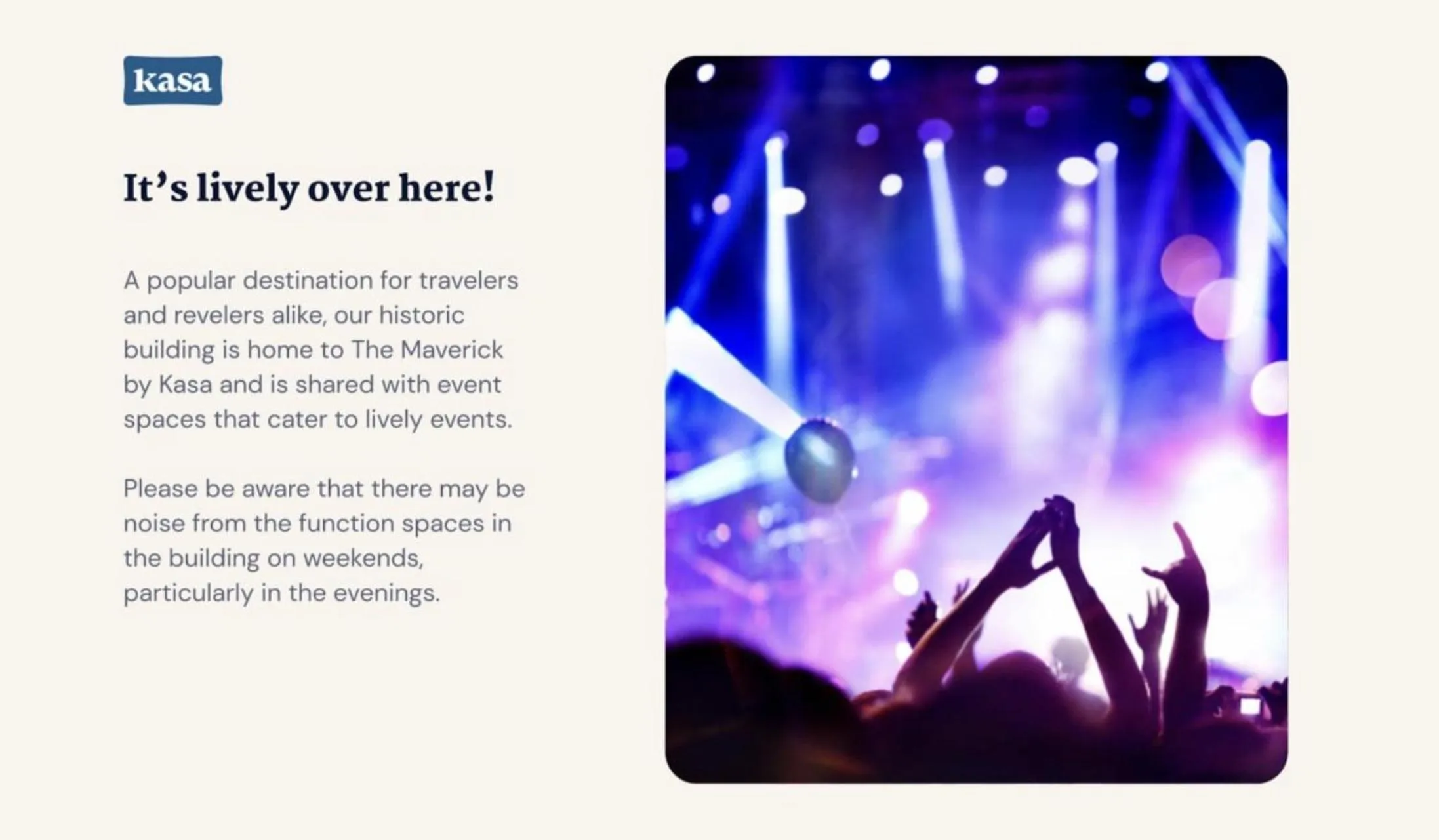 Property logo or sign in The Maverick by Kasa