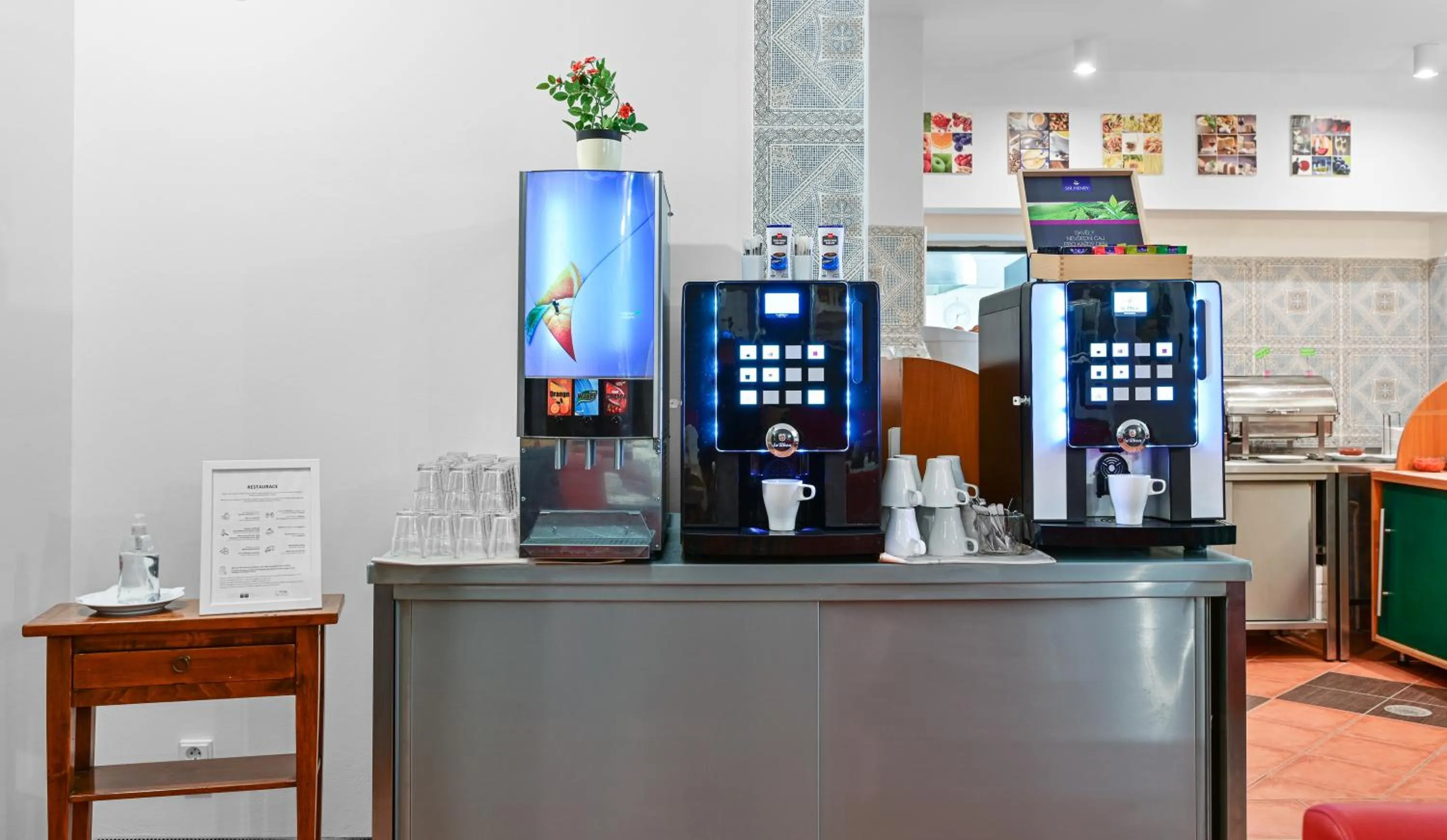 Buffet breakfast in Hotel Malá Strana