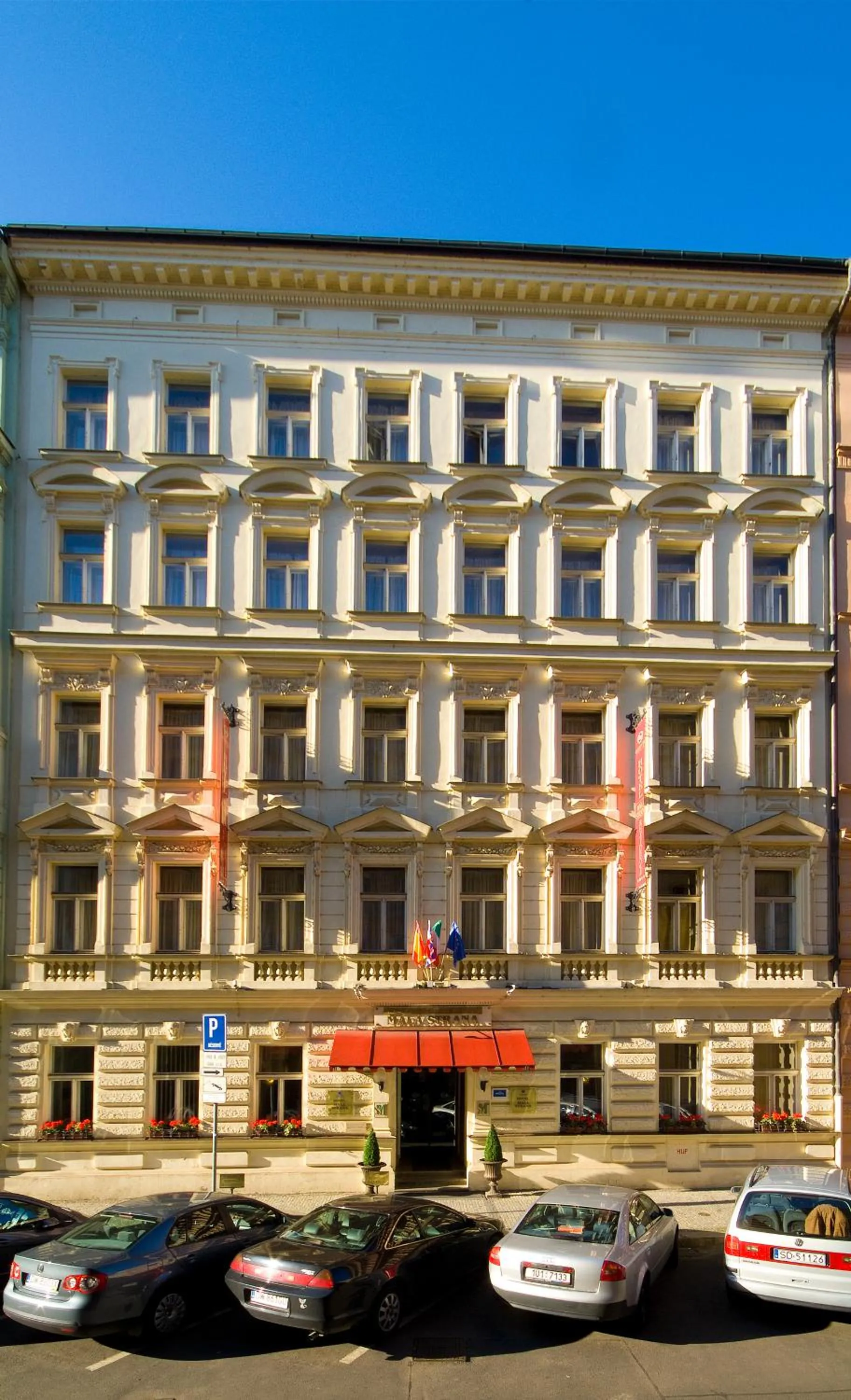Facade/entrance in Hotel Malá Strana