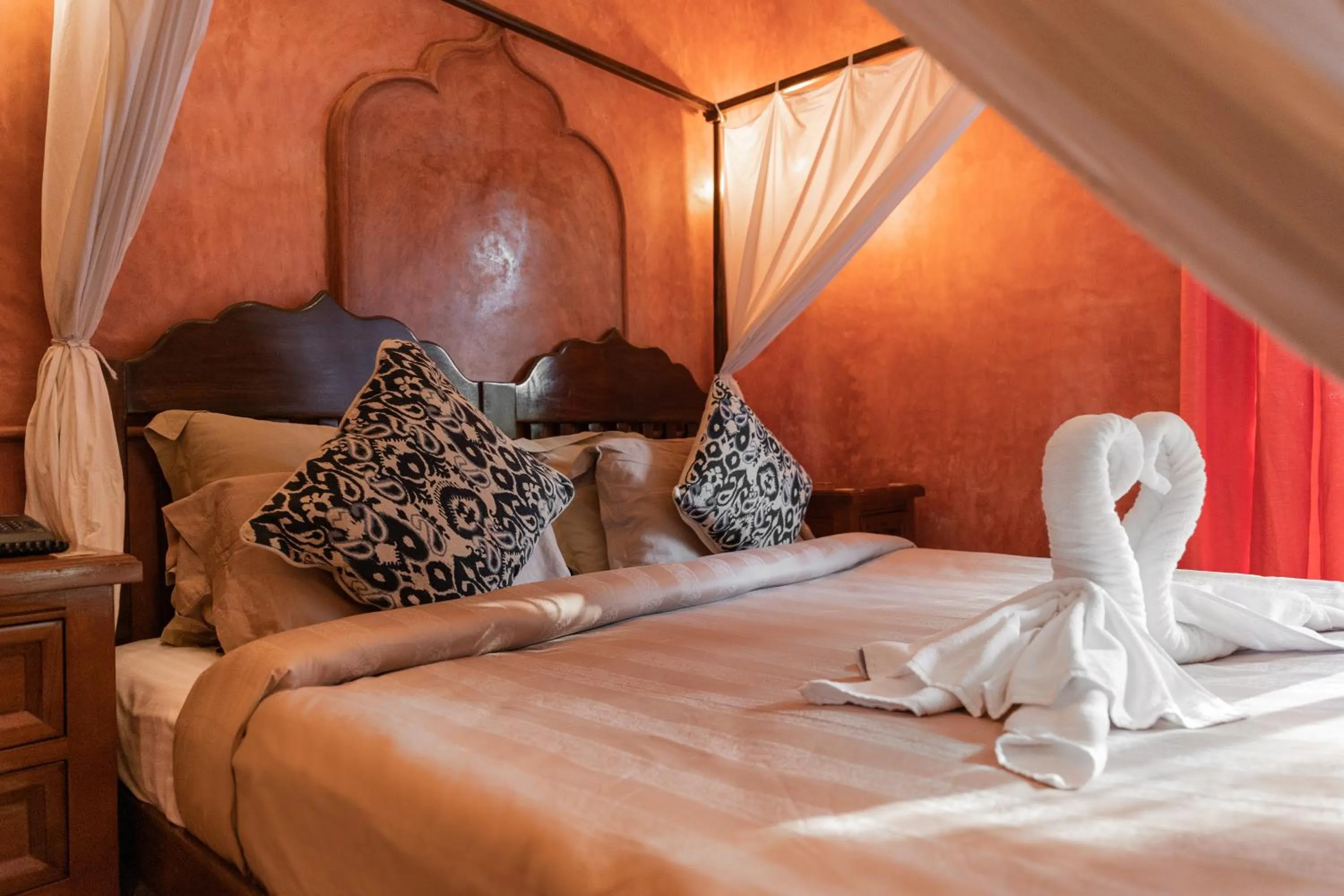 Bedroom, Bed in juSTa Morjim Beach Resort Goa - 80 Steps from Morjim Beach