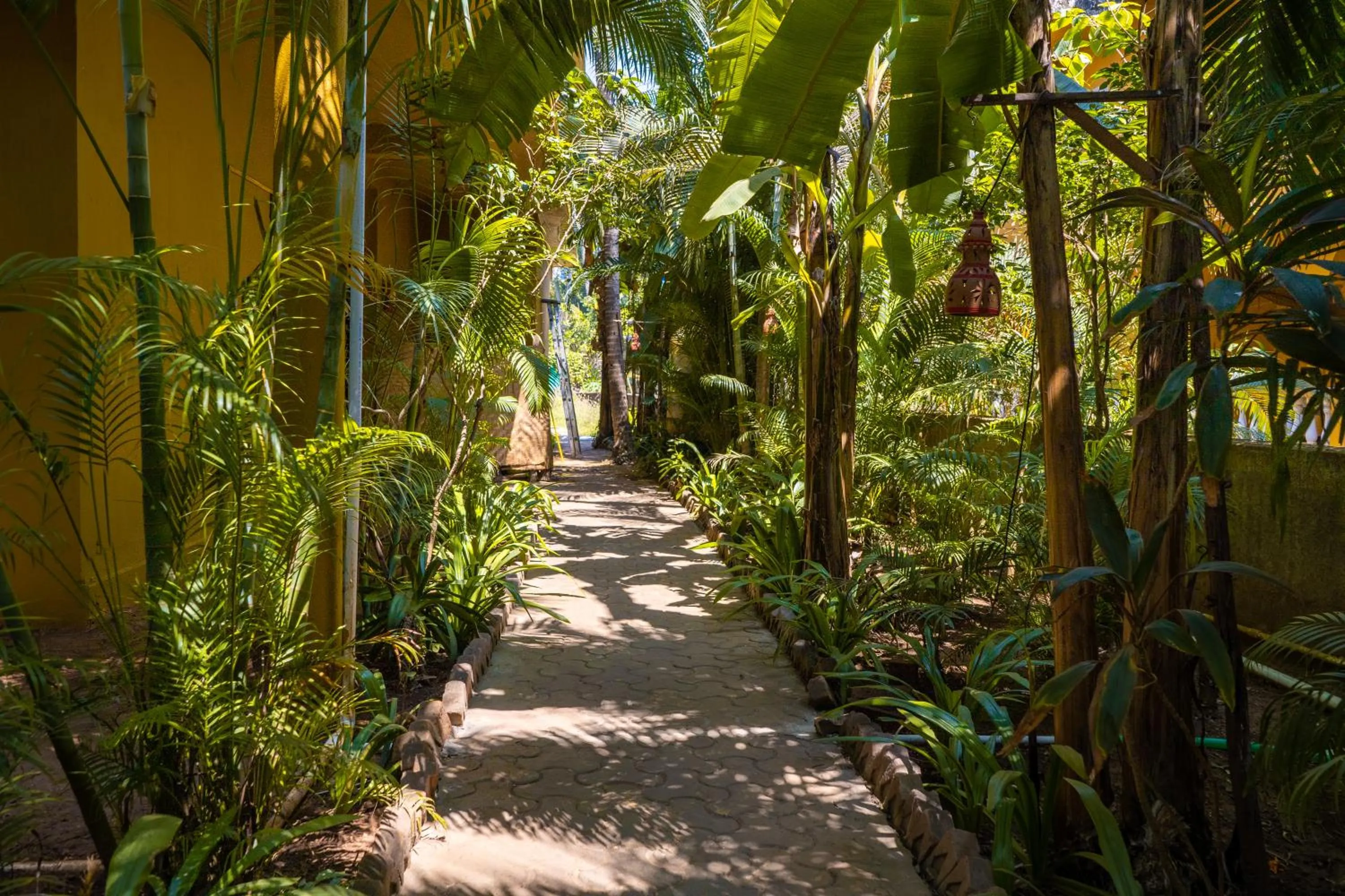 Facade/entrance in juSTa Morjim Beach Resort Goa - 80 Steps from Morjim Beach