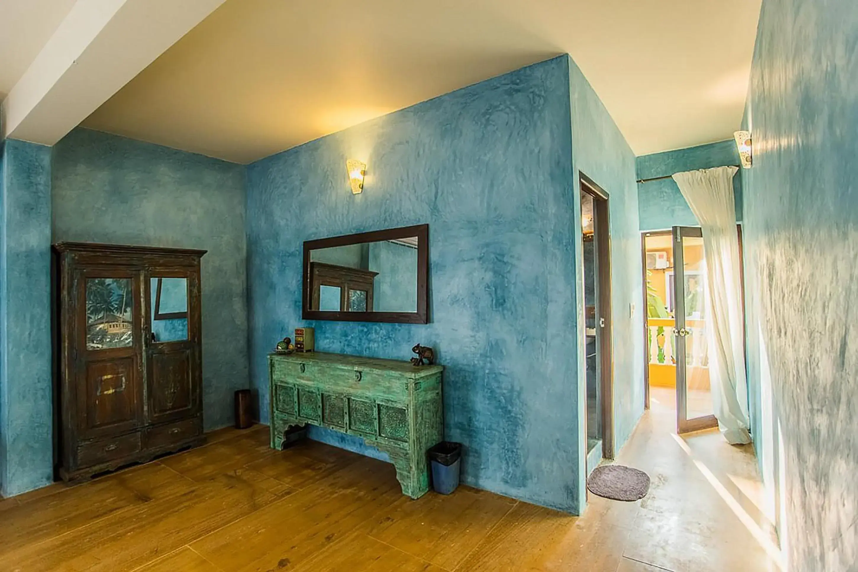 Bedroom in juSTa Morjim Beach Resort Goa - 80 Steps from Morjim Beach Bedroom in juSTa Morjim Beach Resort Goa - 80 Steps from Morjim Beach