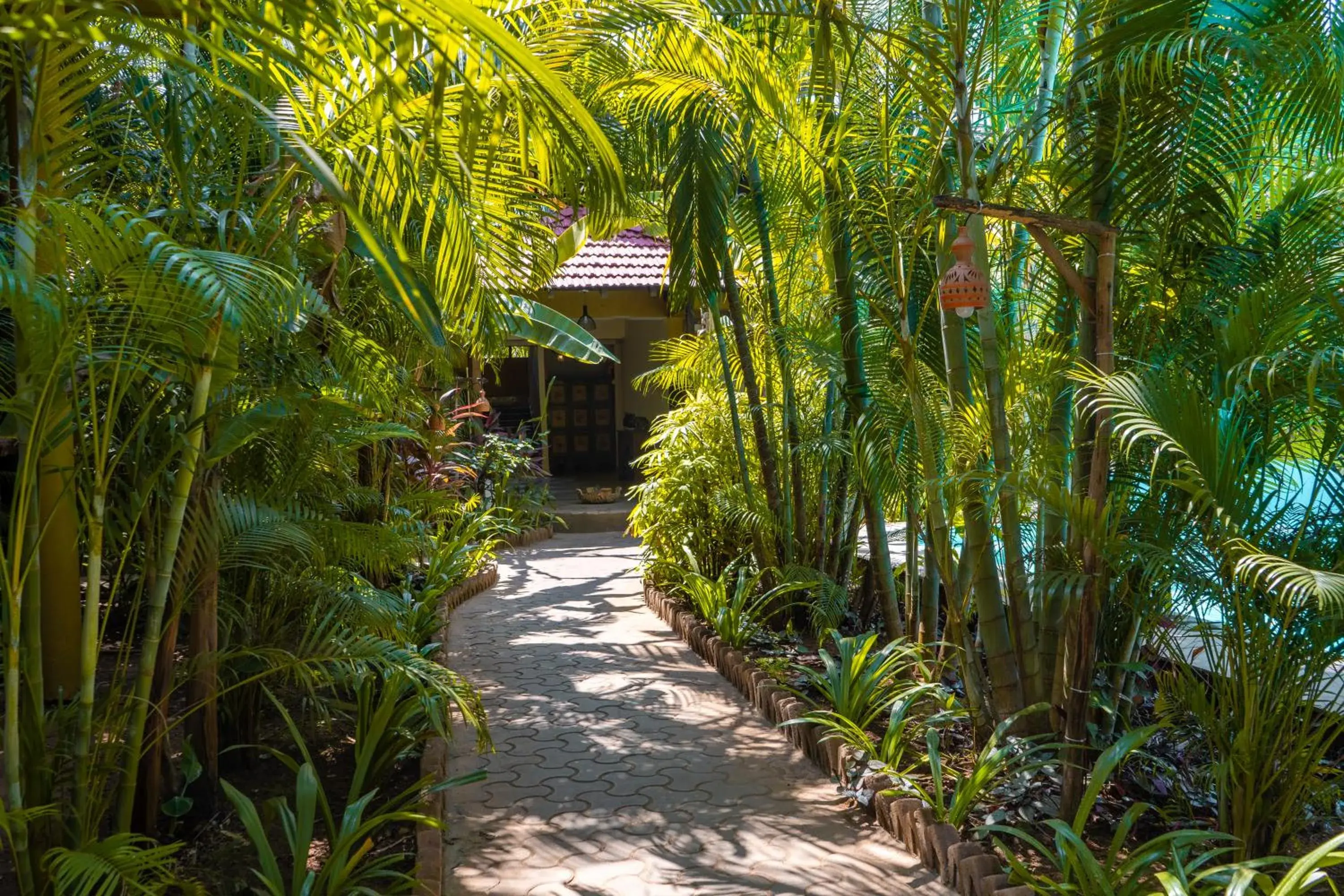 Facade/entrance in juSTa Morjim Beach Resort Goa - 80 Steps from Morjim Beach Facade/entrance in juSTa Morjim Beach Resort Goa - 80 Steps from Morjim Beach