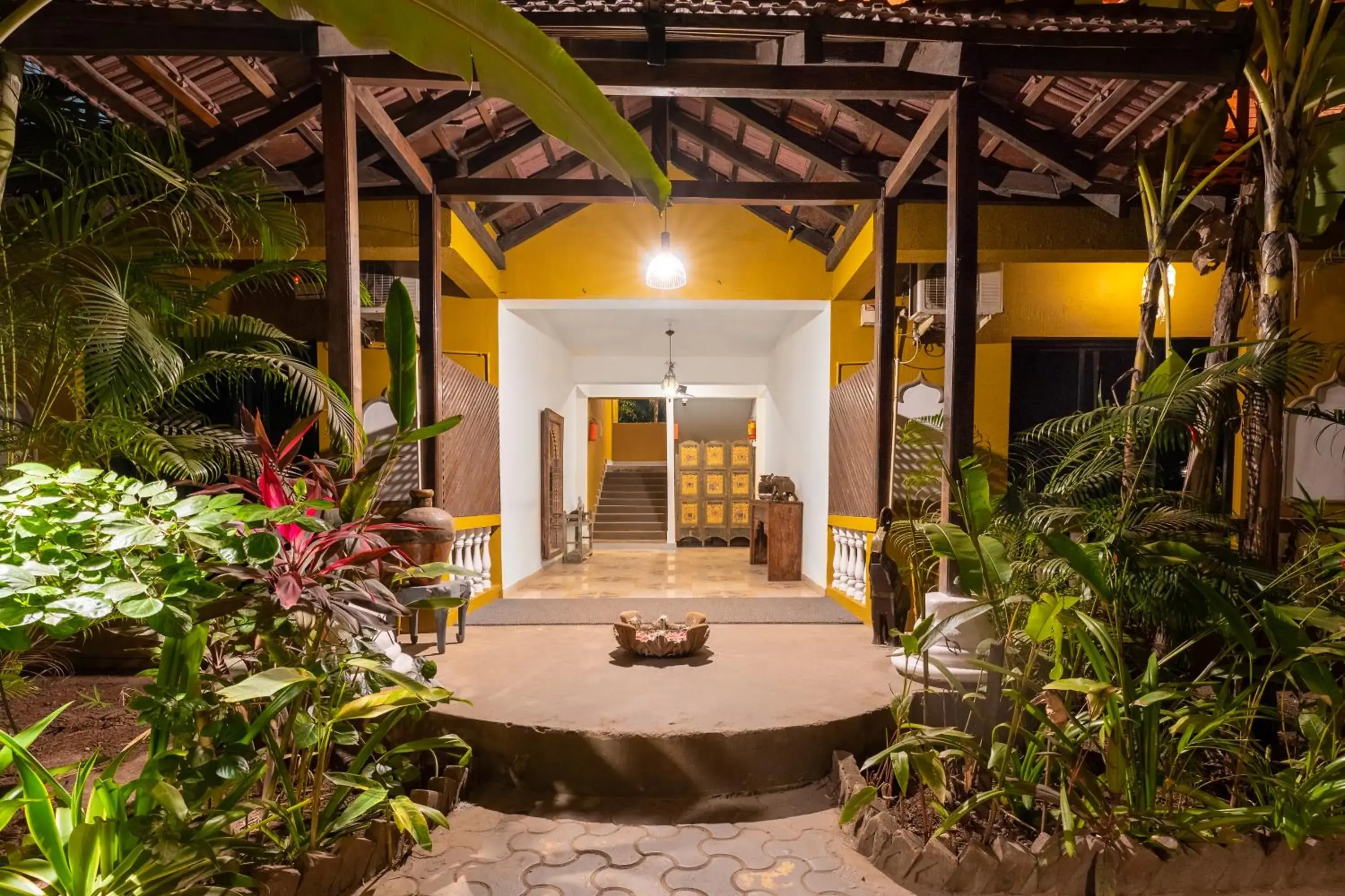 Facade/entrance in juSTa Morjim Beach Resort Goa - 80 Steps from Morjim Beach Facade/entrance in juSTa Morjim Beach Resort Goa - 80 Steps from Morjim Beach