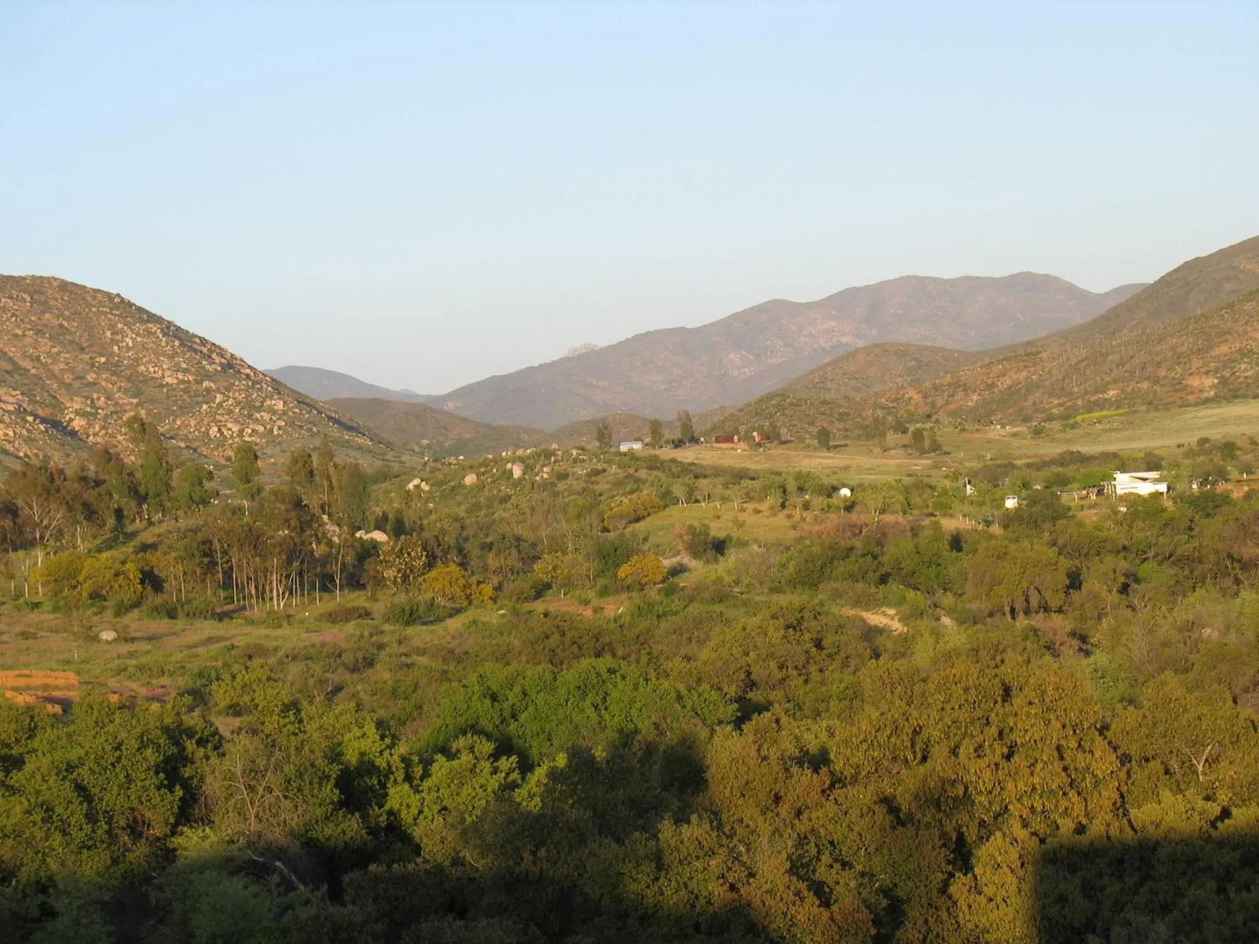 Mountain view in Quinta Maria en la Ruta del Vino