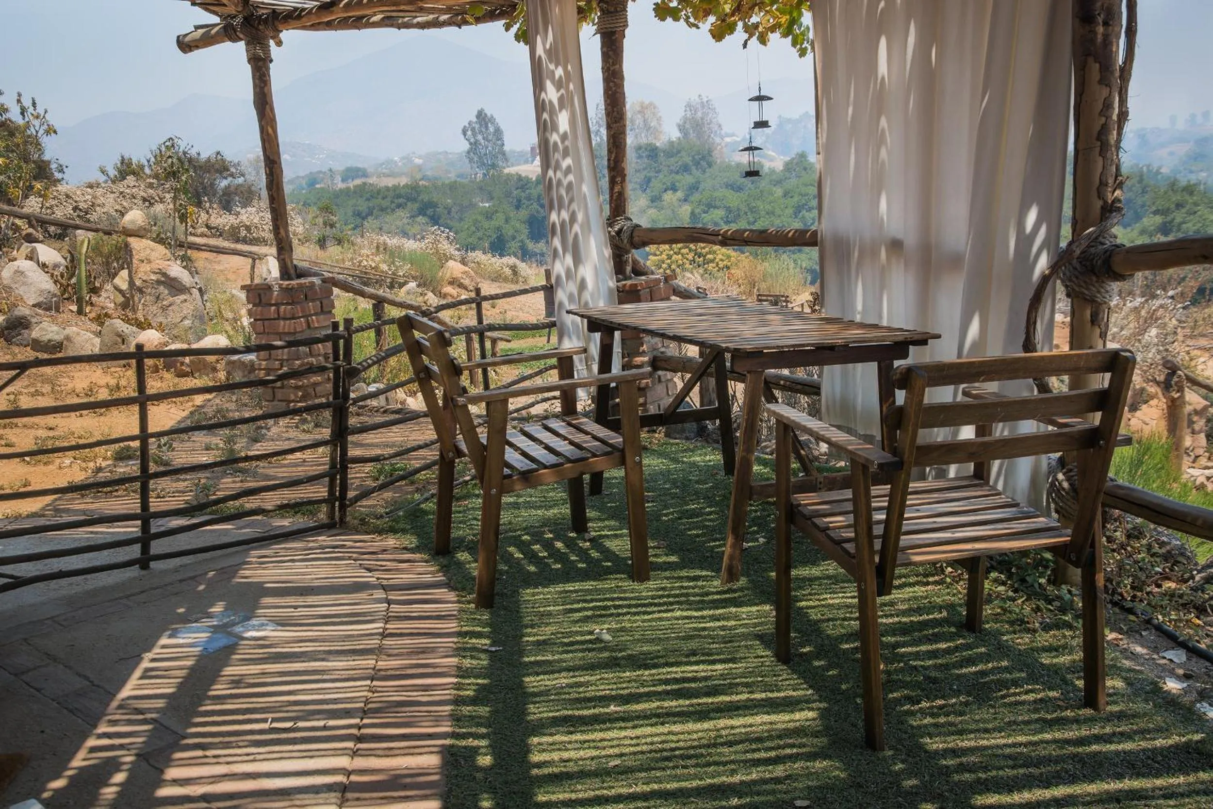 Balcony/Terrace in Quinta Maria en la Ruta del Vino