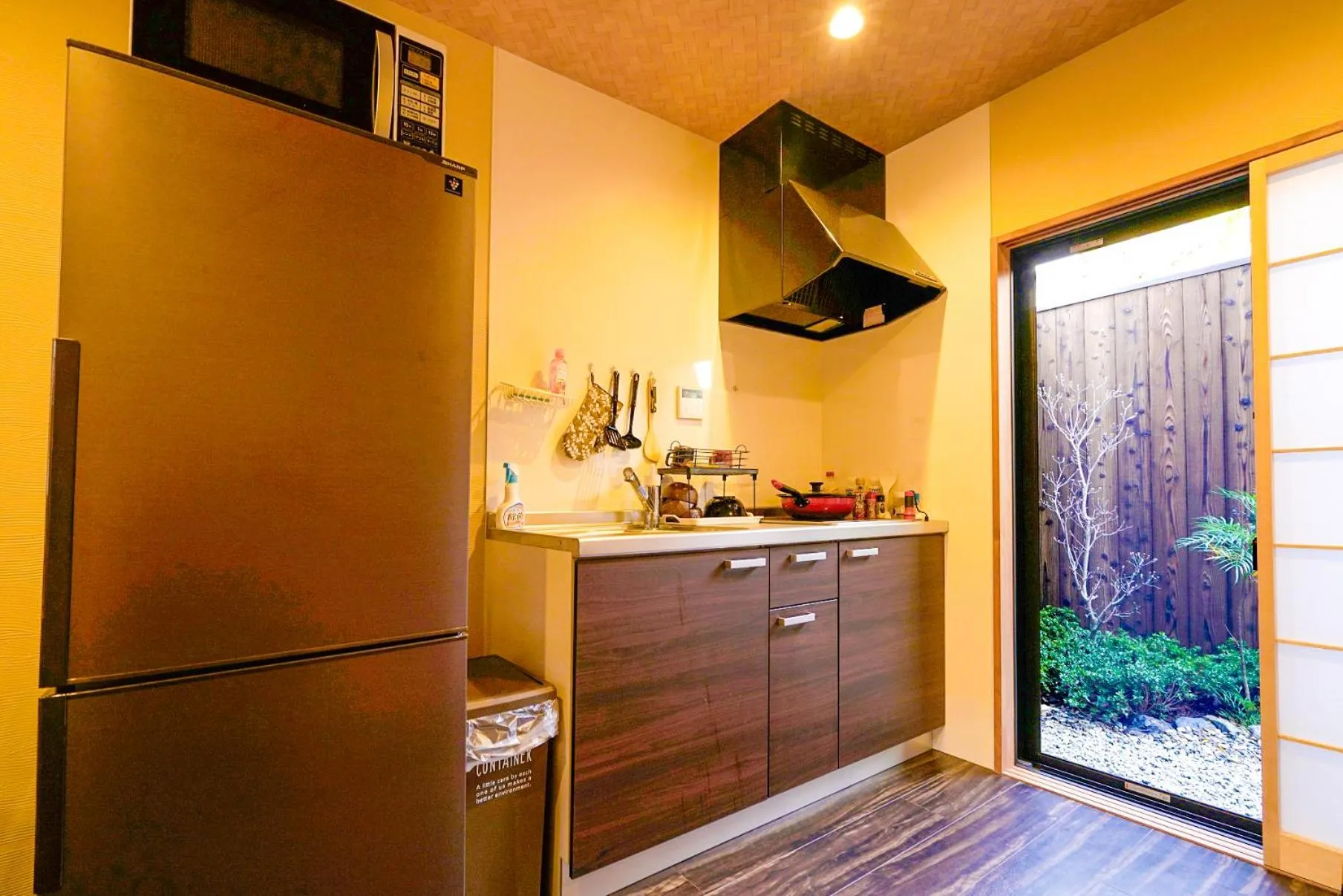 Kitchen or kitchenette in INN Plus Toji Kindo