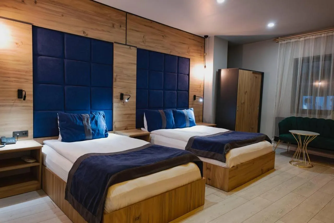 Bed in Grand Catalkaya Hotel