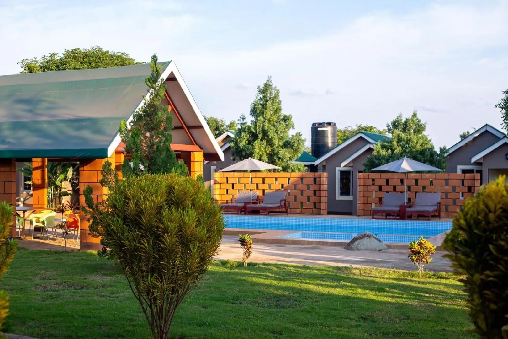 Garden in Kilimanjaro Snow Peak Hotel