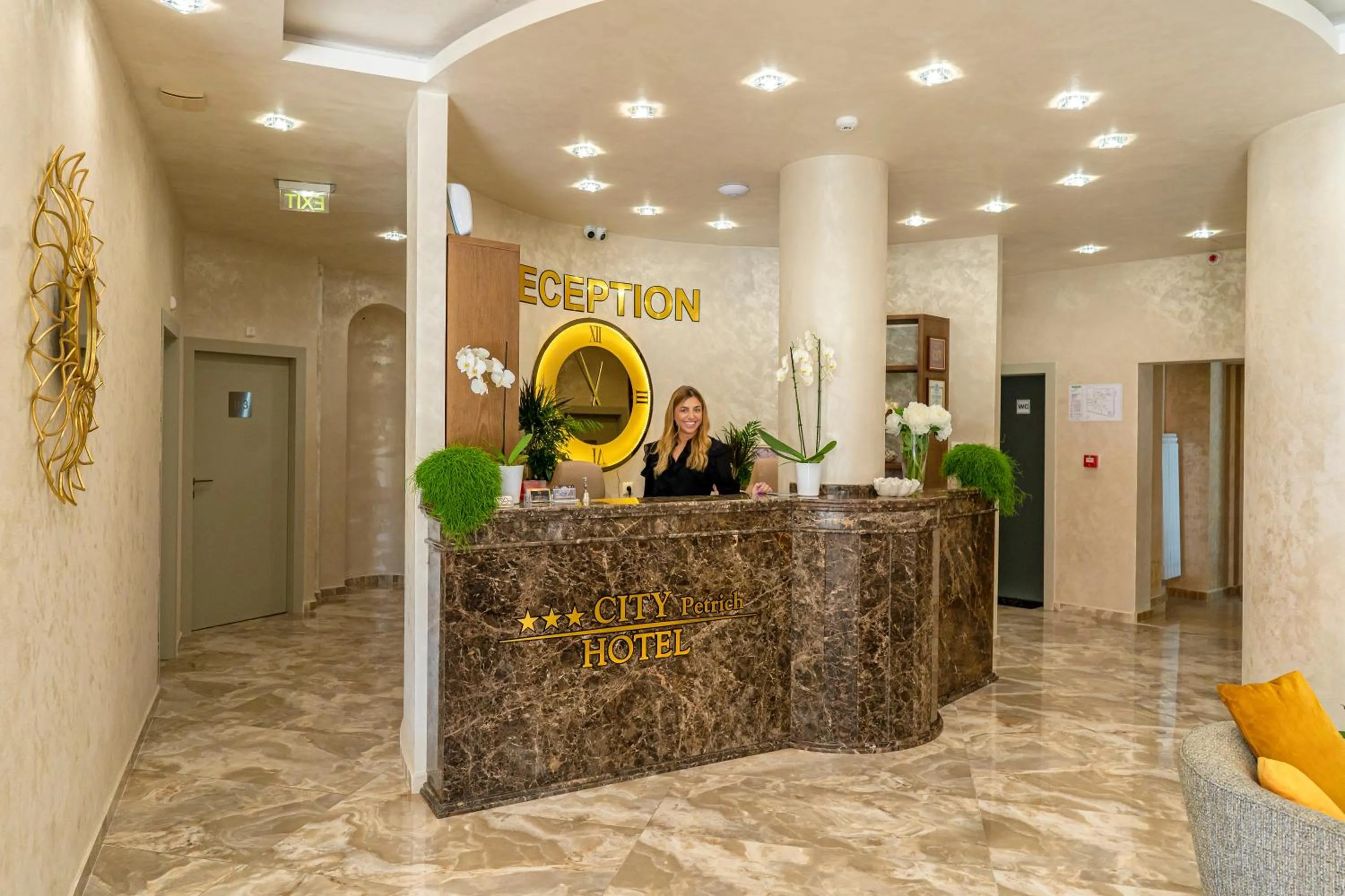 Lobby or reception in Hotel CITY Petrich
