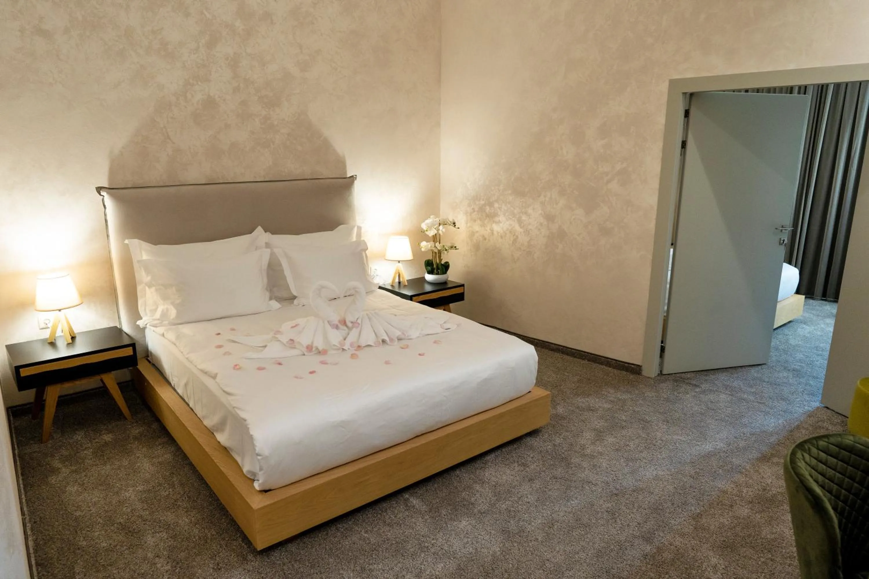 Bedroom, Bed in Hotel CITY Petrich