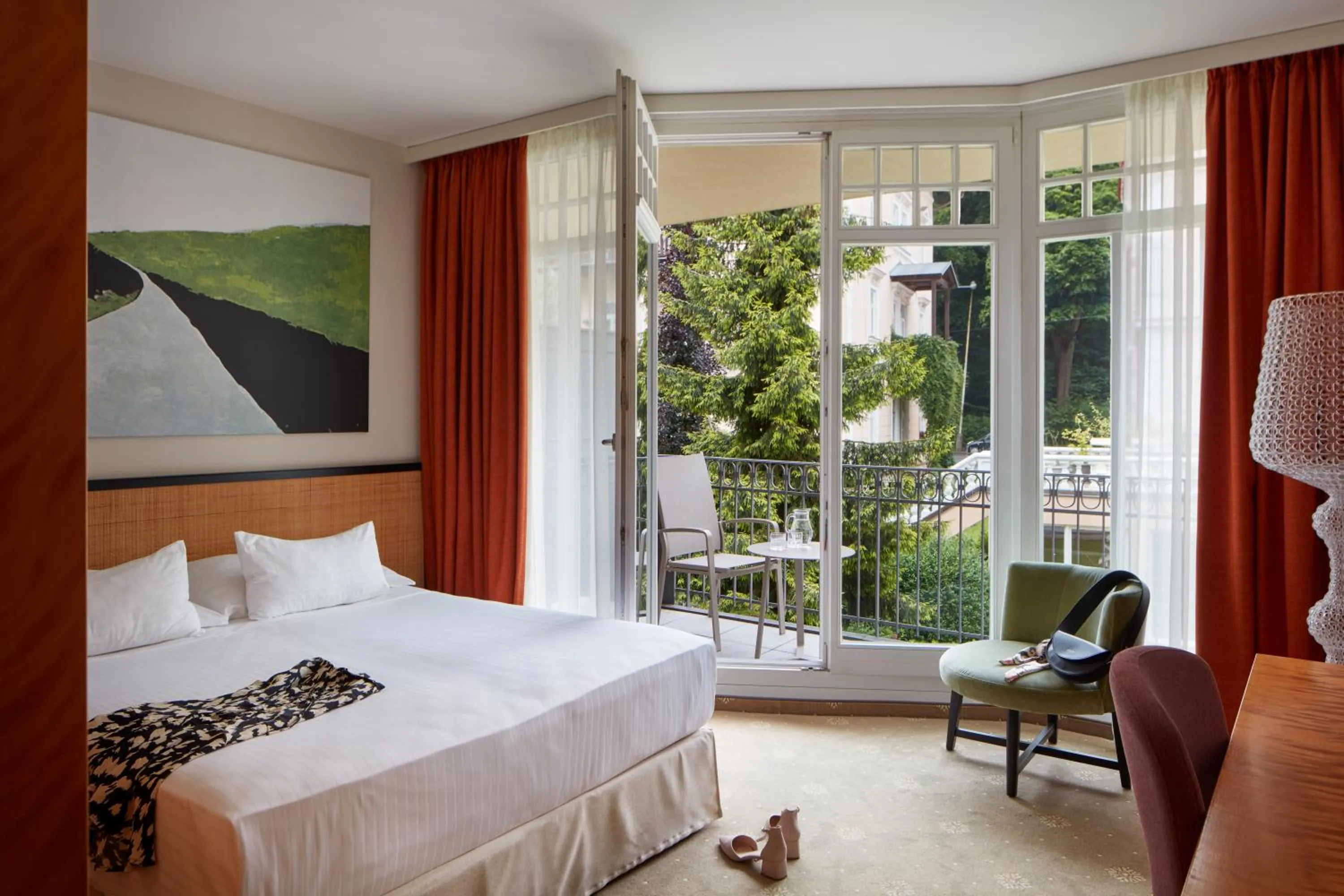 Superior Double Room with Balcony and wellness access in Falkensteiner Spa Resort Marianske Lazne